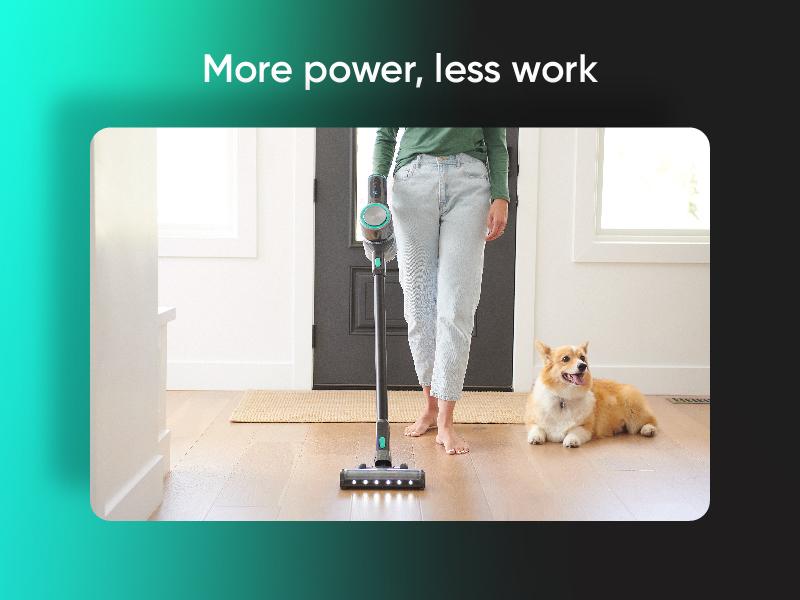 Wyze Cordless Vacuum S &mdash; Lightweight Stick Canister Vac, Rechargeable, Powerful 20,000Pa Suction, Great for Home/Car, Rugs, Hardwood Floors, Carpets