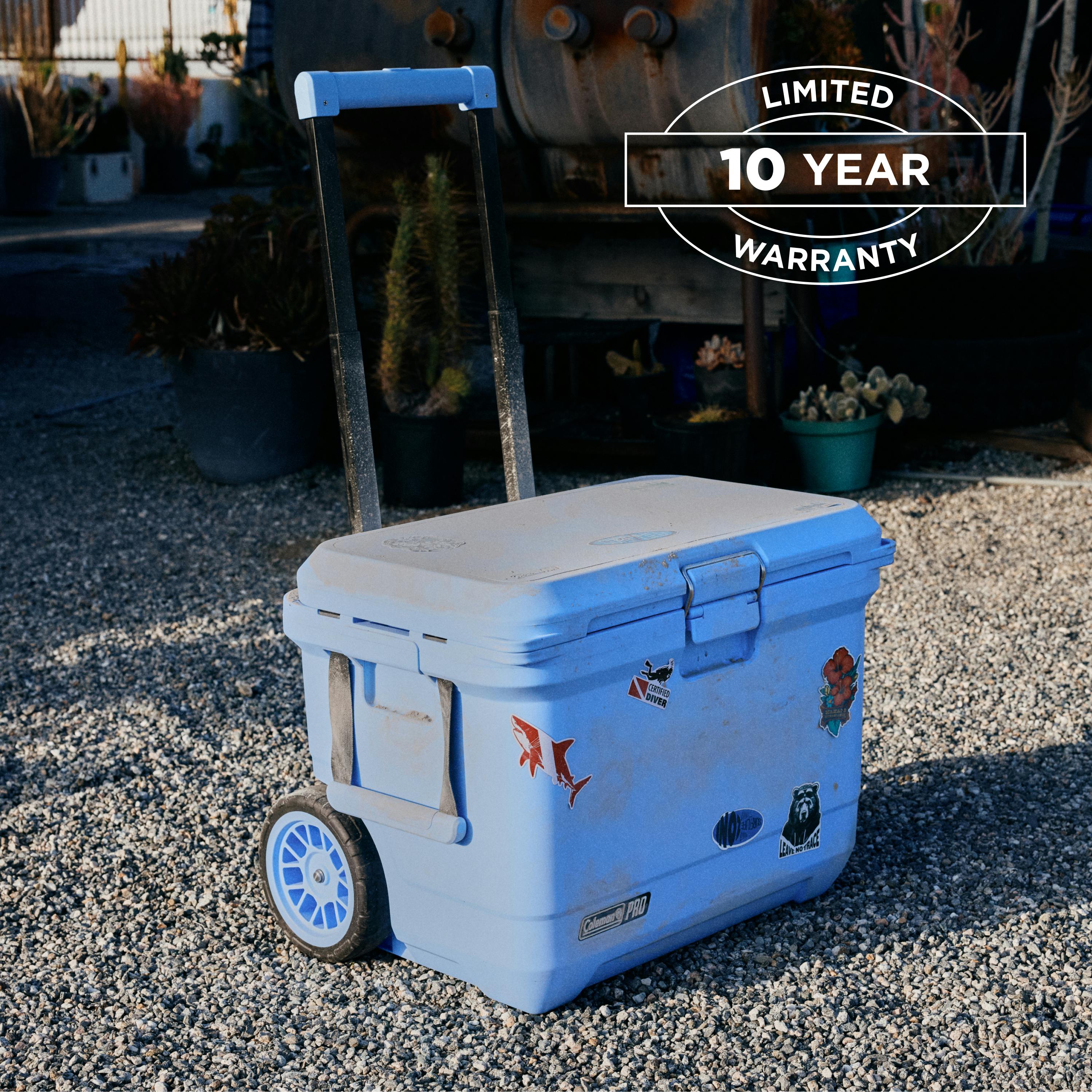 55-Quart Wheeled Hard Cooler