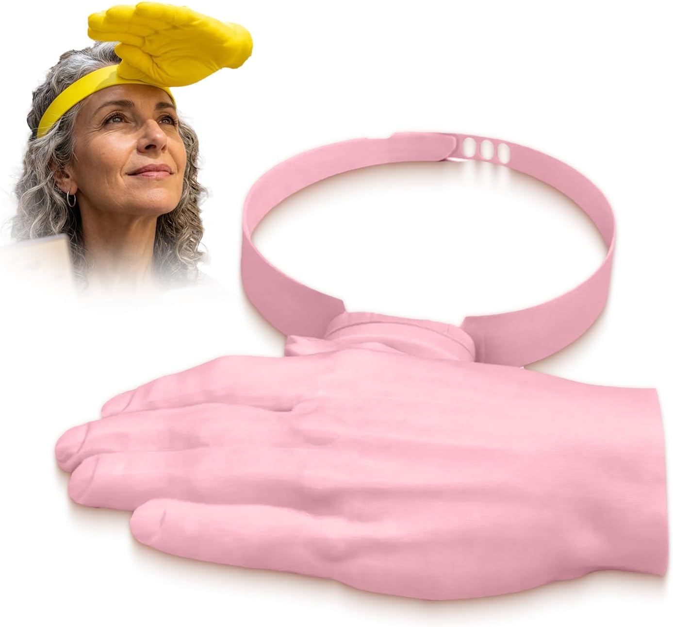 Hands-Free Hand Shade Hat – Instant Sun Protection Visor,Palm-Sized Sun Hat,UV Protection Visor for Outdoor