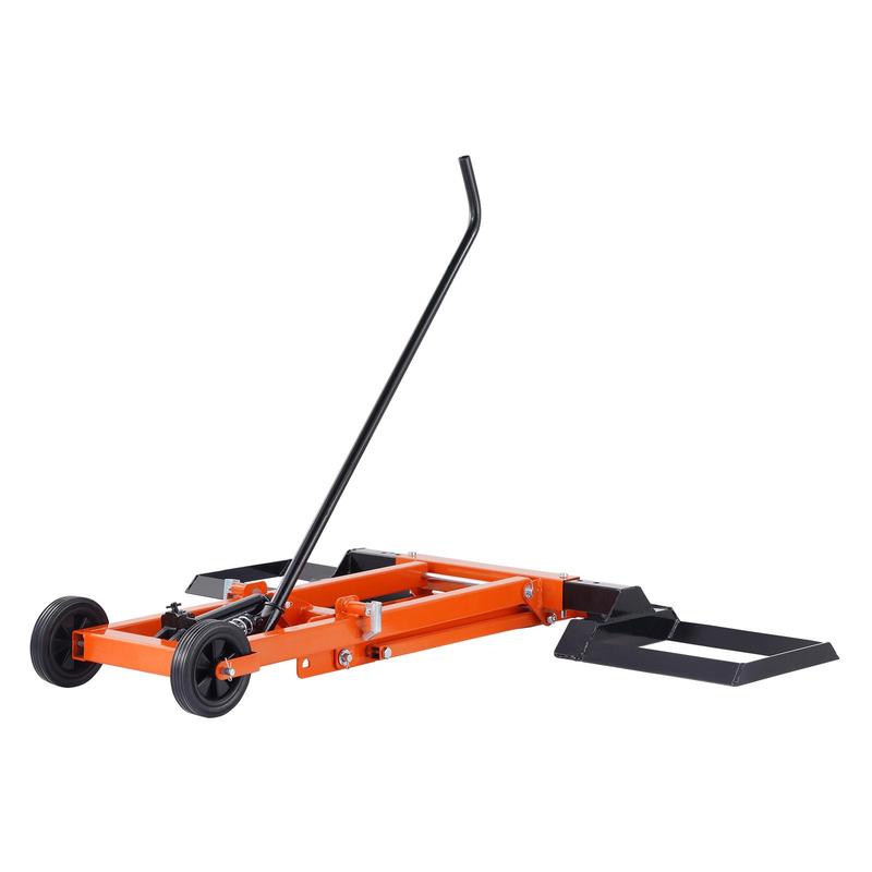 Lawn Mower Lift with Hydraulic Jack, 500 Lbs Weight Capacity