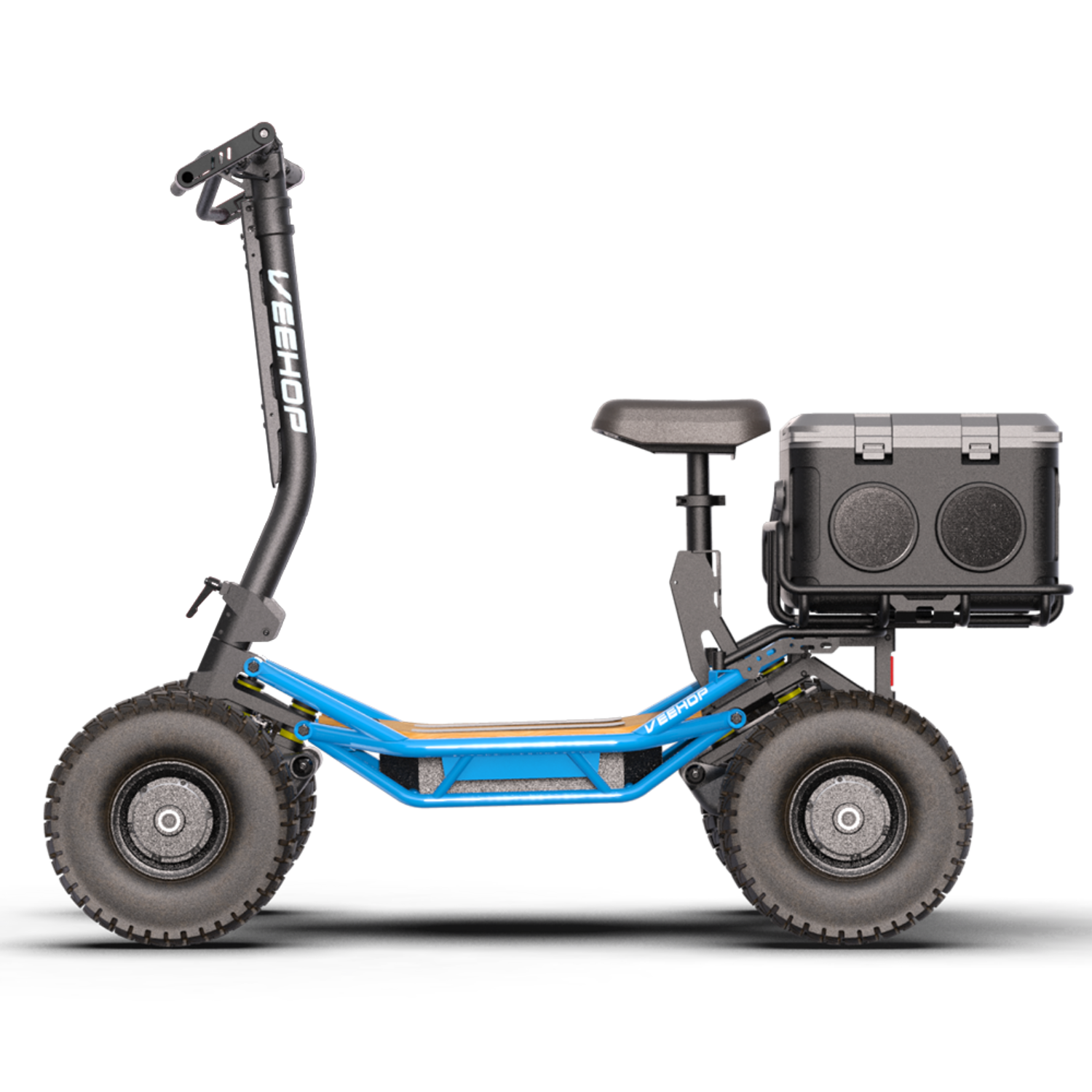 VEEHOP tout terrain à 4 roues motrices avec selle pliable 3200w / 6400w 40ah