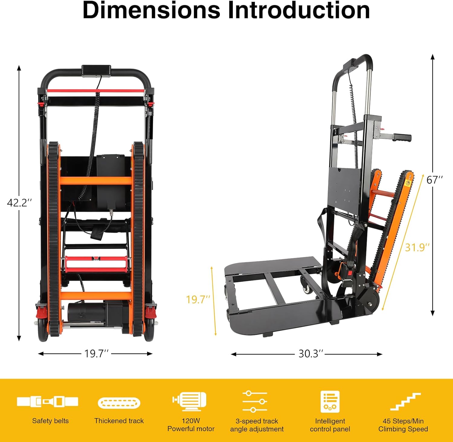 Electric Stair Climbing Dolly