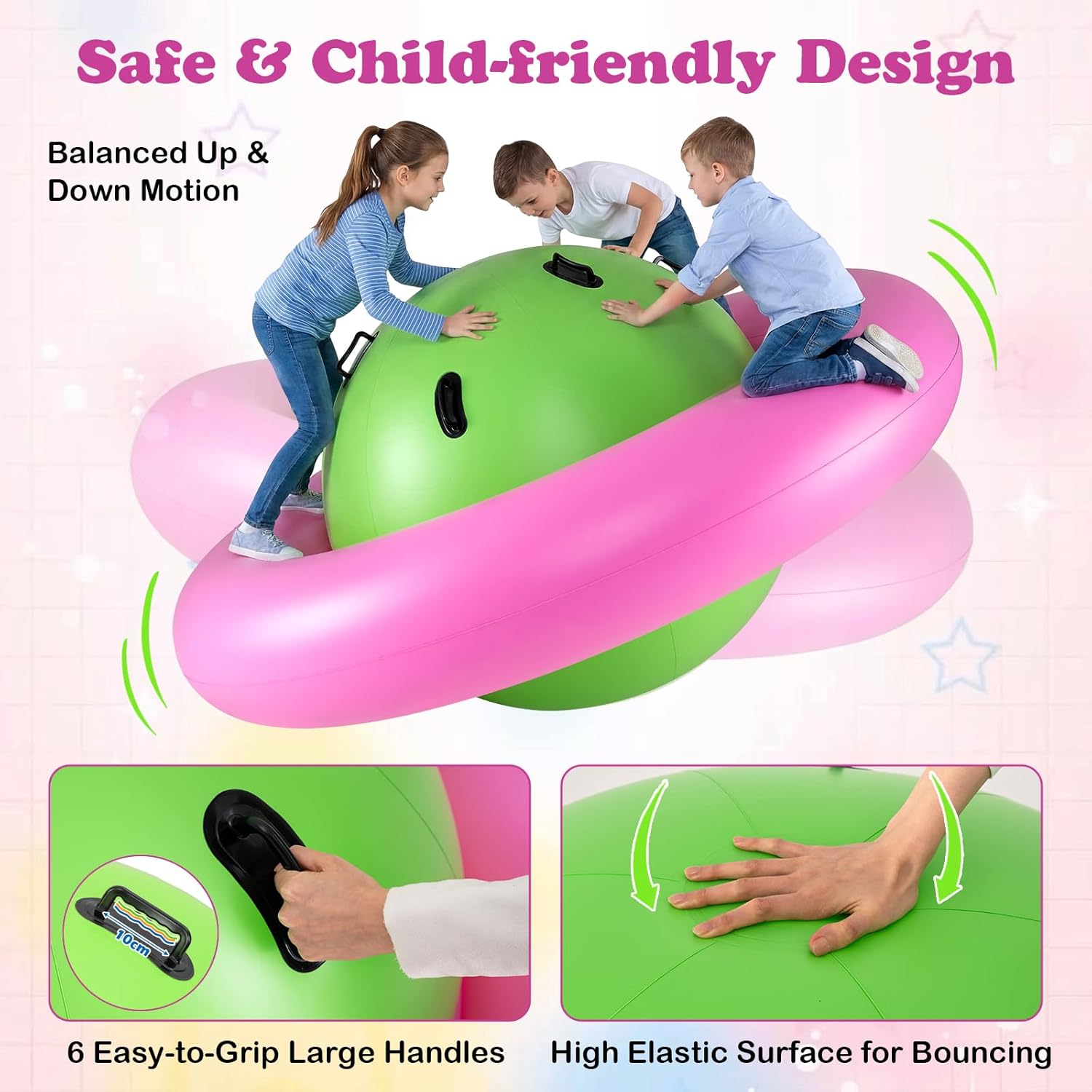 Inflatable Dome Rocker Bouncer