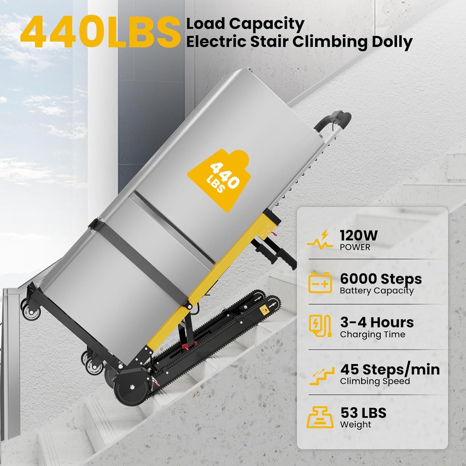 Electric Stair Climbing Dolly