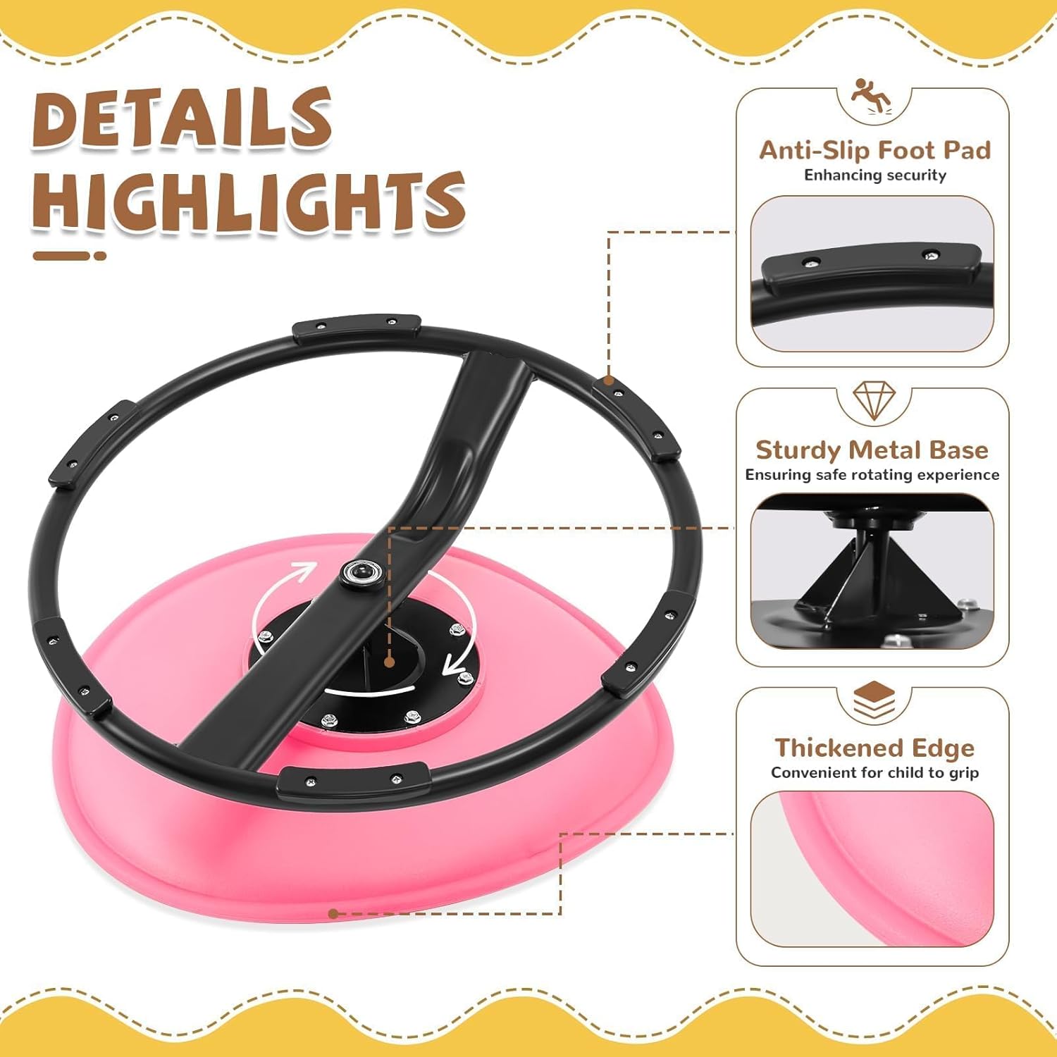  Spinning Chair for Autistic Kids (Ages 3-18)