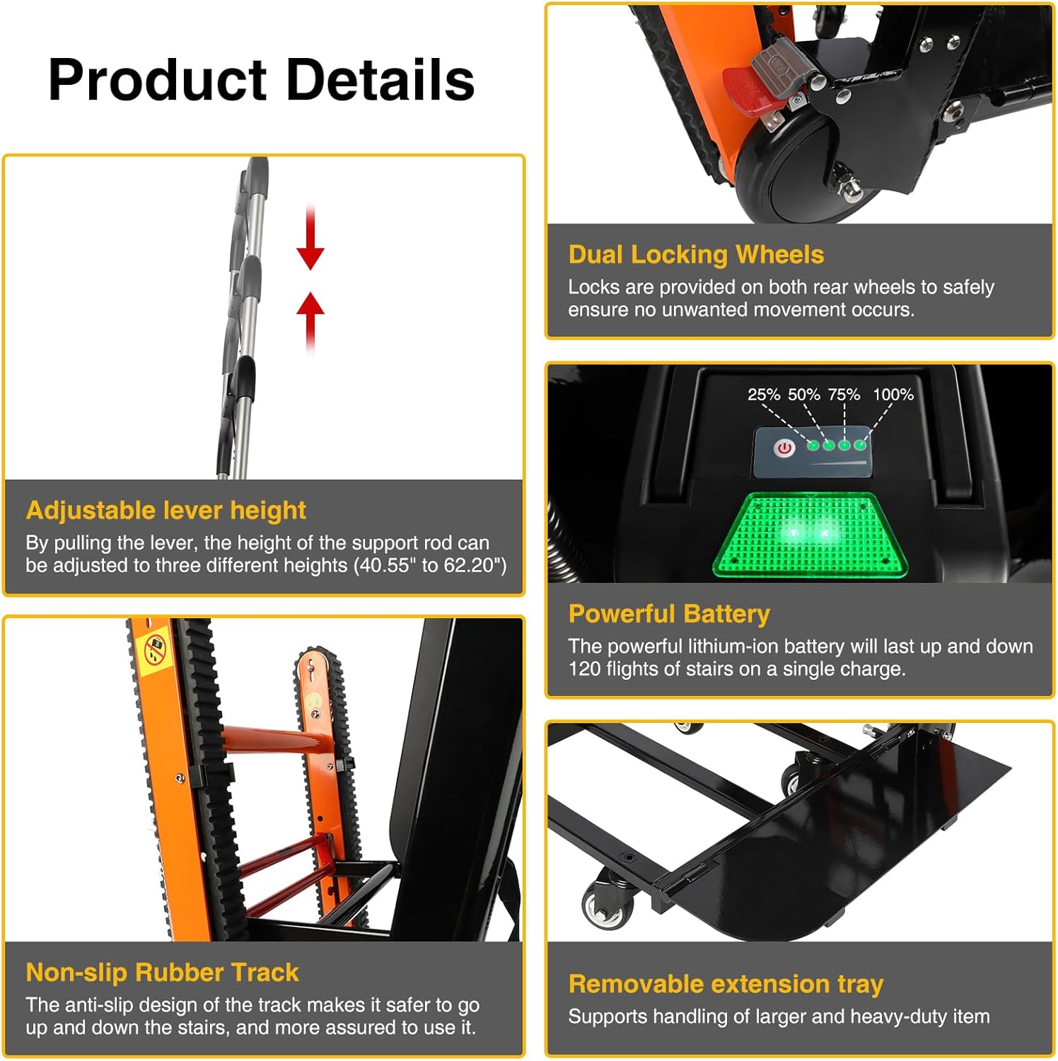 Electric Stair Climbing Dolly