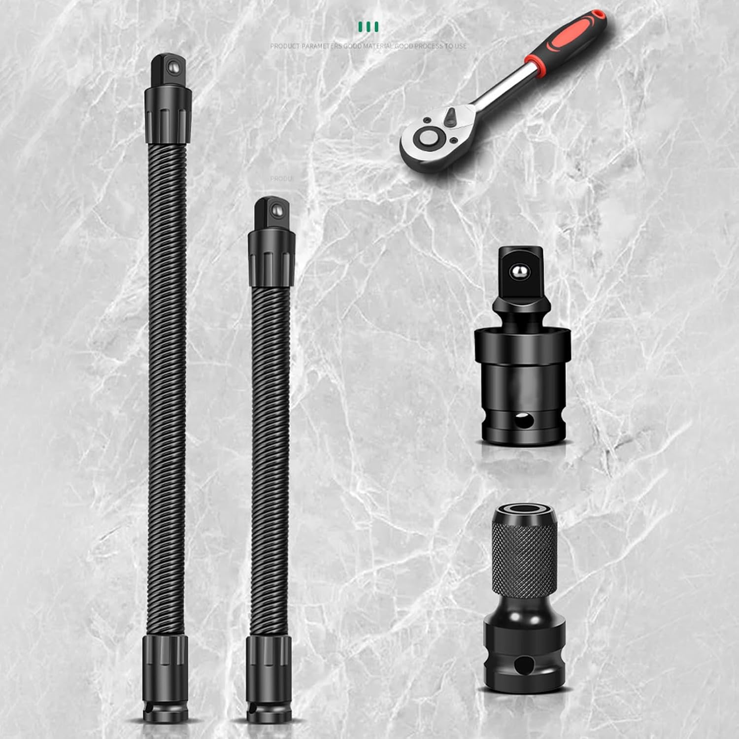 Flexible Shaft Extension Bar Torque Socket