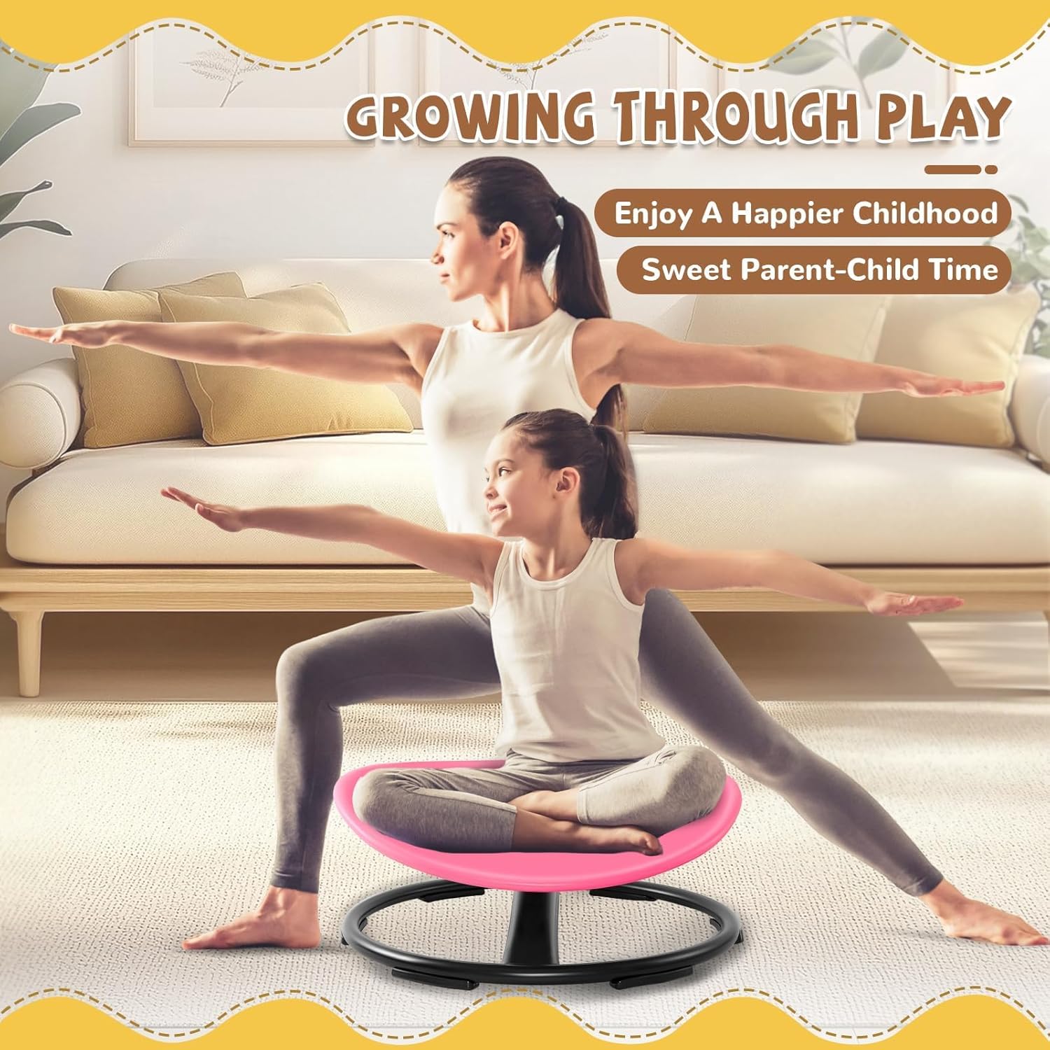  Spinning Chair for Autistic Kids (Ages 3-18)