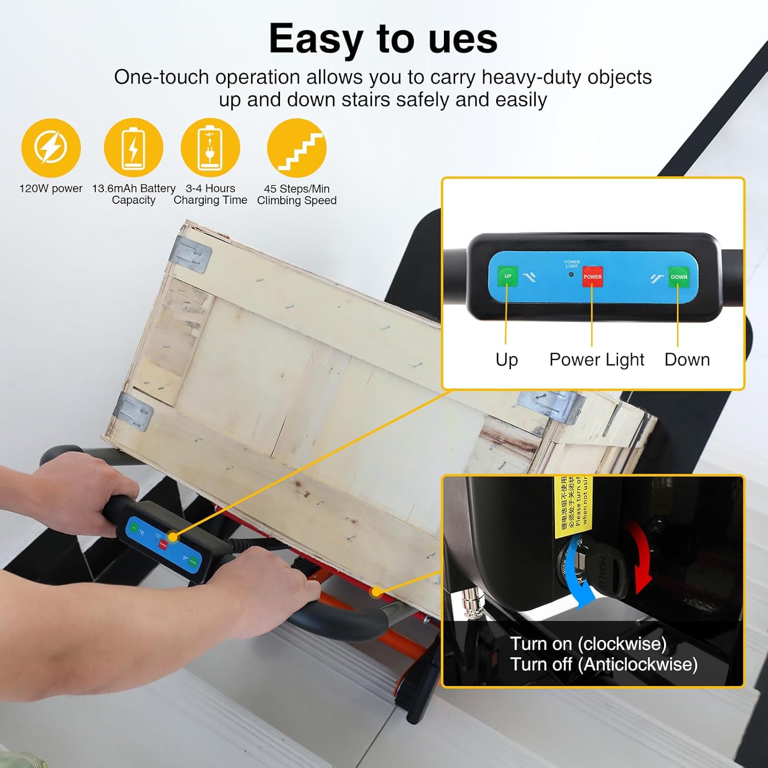 Electric Stair Climbing Dolly