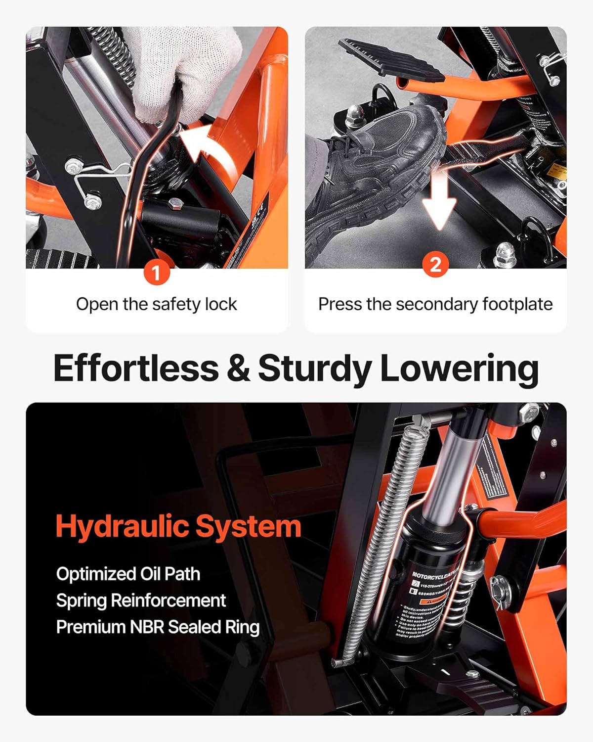  Hydraulic Motorcycle Lift Jack