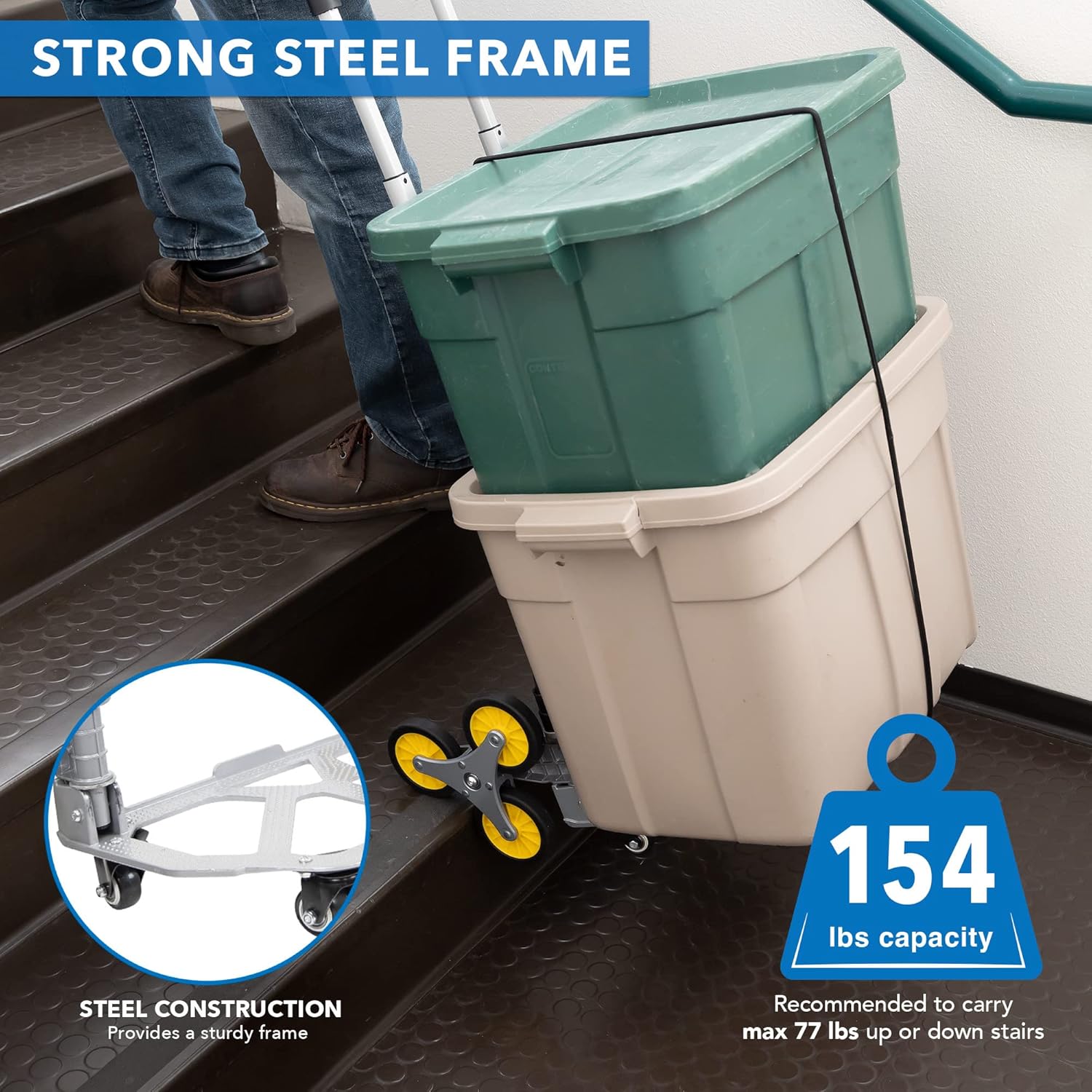 Stair Climbing Dolly for Moving