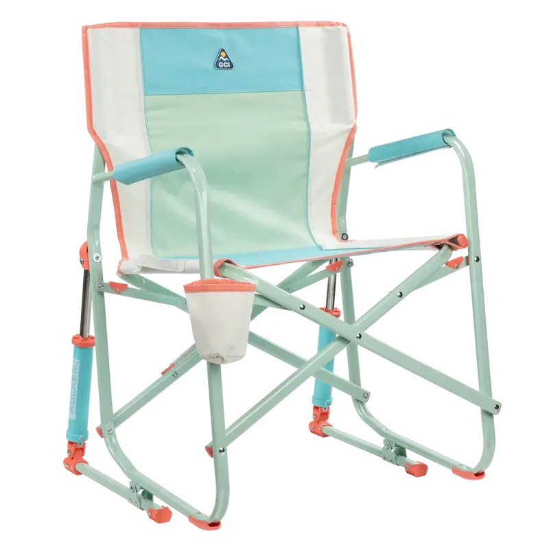 Freestyle Rocker Foldable Rocking Camp Chair