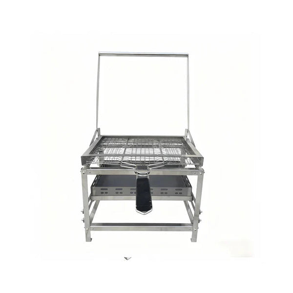 Adjustable Charcoal Rotating Grill