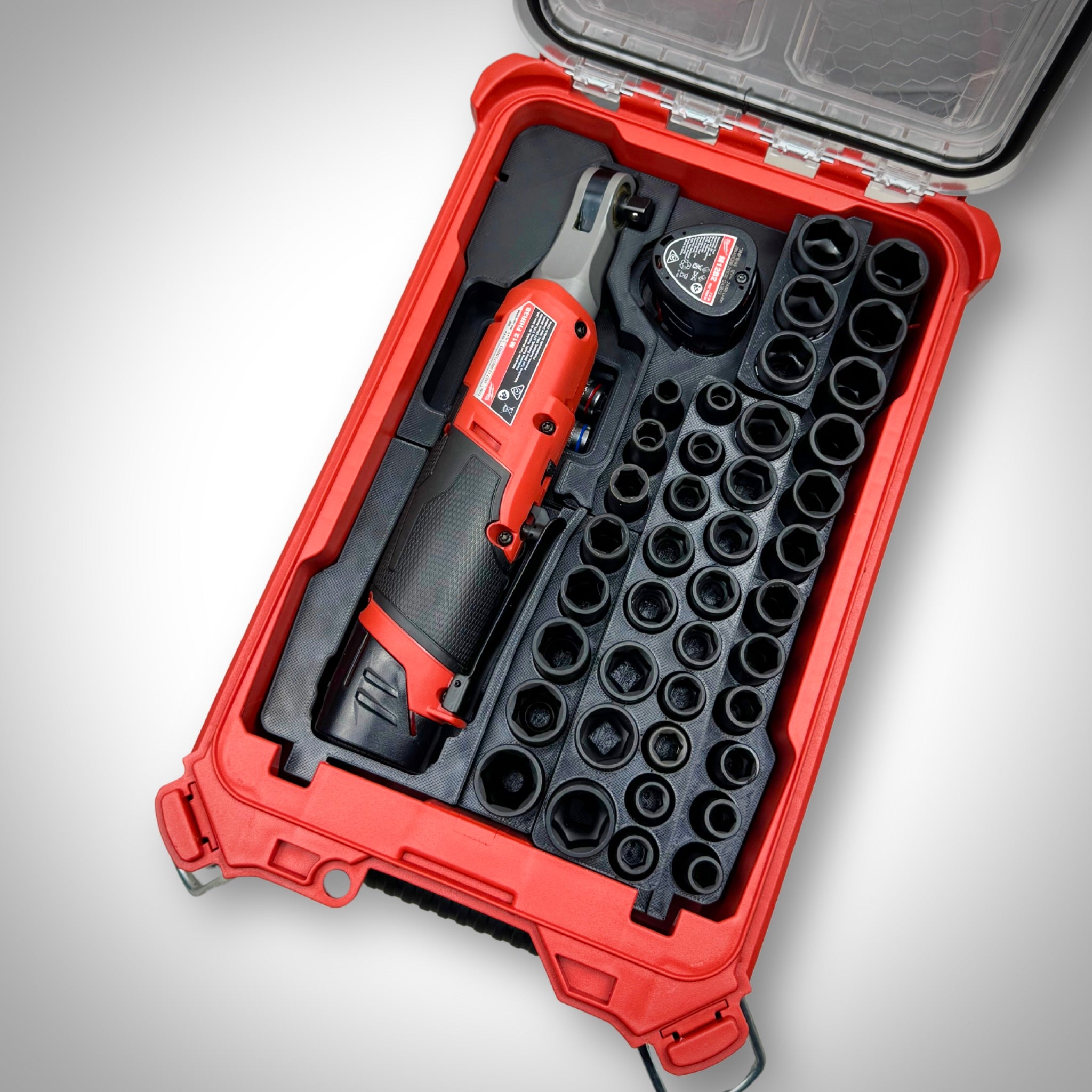 M12 Ratchet & 3/8" Socket Set Insert for Packout™ Compact Organiser