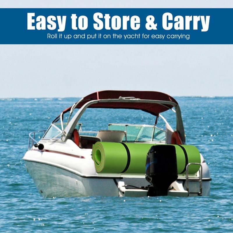 12' x 6' 3 Layer Tear-Resistant XPE Foam Floating Water Pad