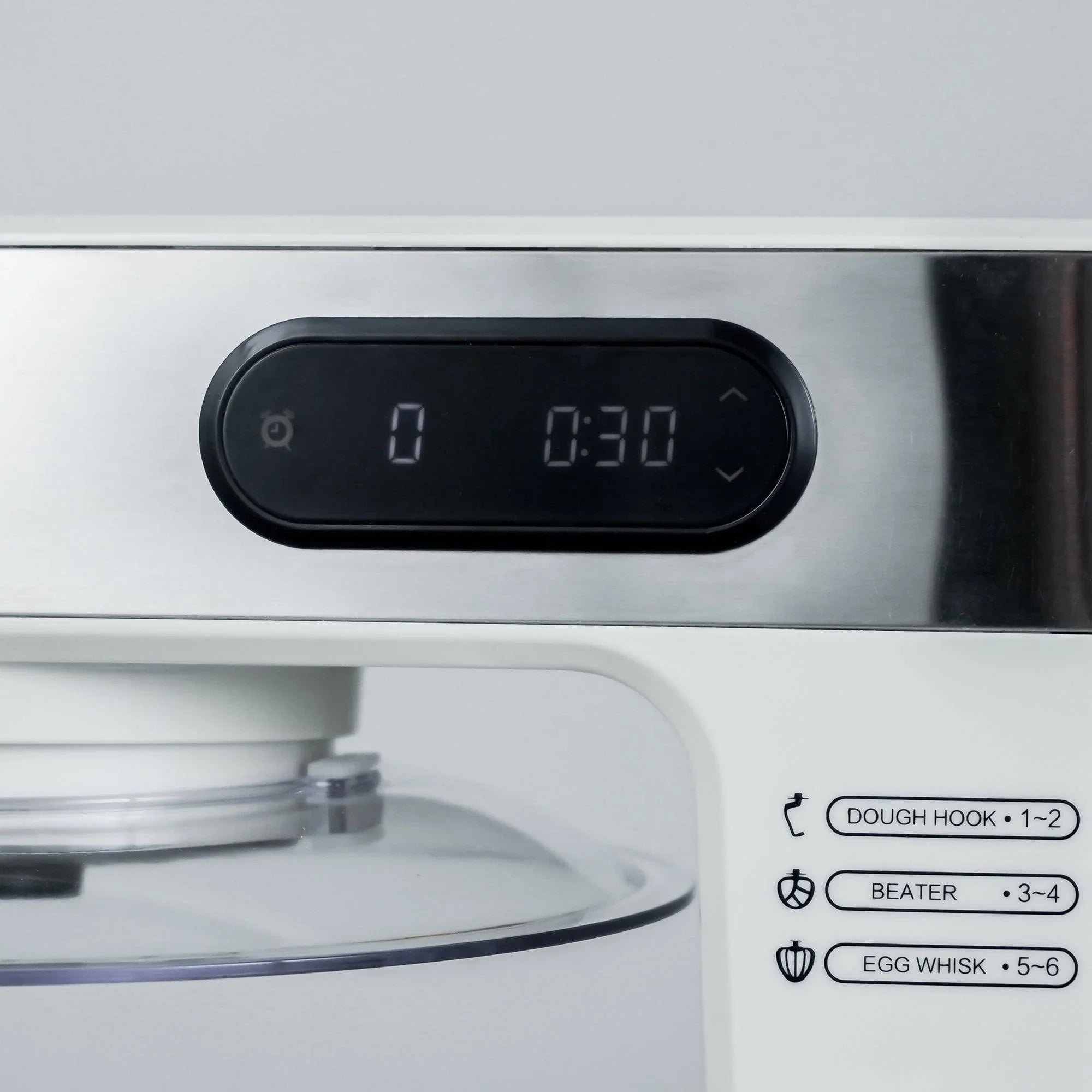 Kitchen Stand Mixer with Mixing Bowl, Dough Hook, Egg Whisk & Mixing Blade