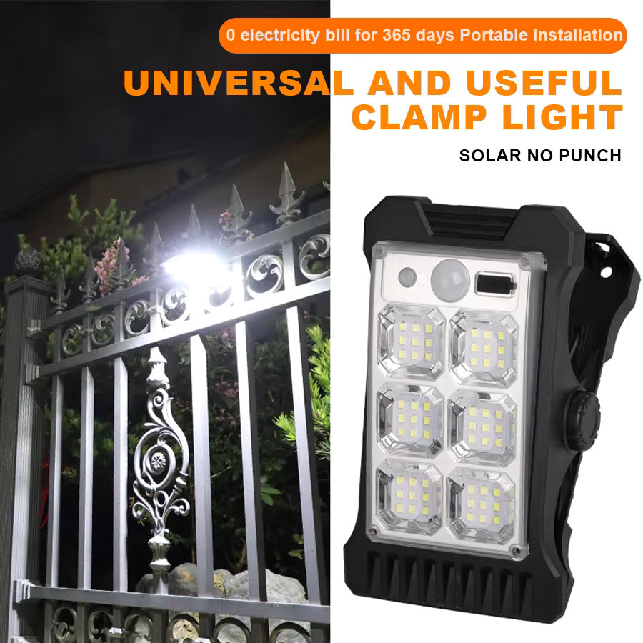 Outdoor Solar Lights Clip Light