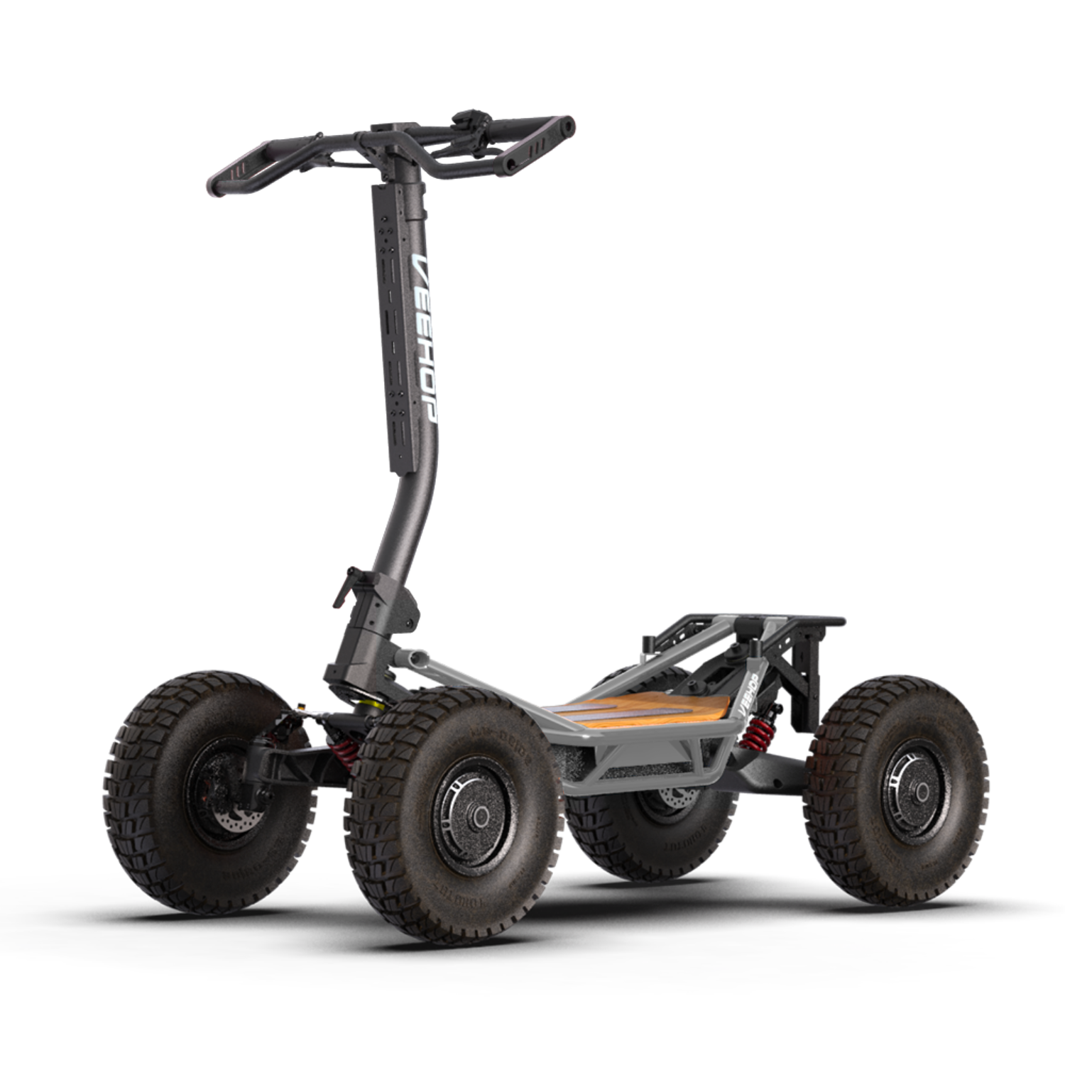 VEEHOP tout terrain à 4 roues motrices avec selle pliable 3200w / 6400w 40ah