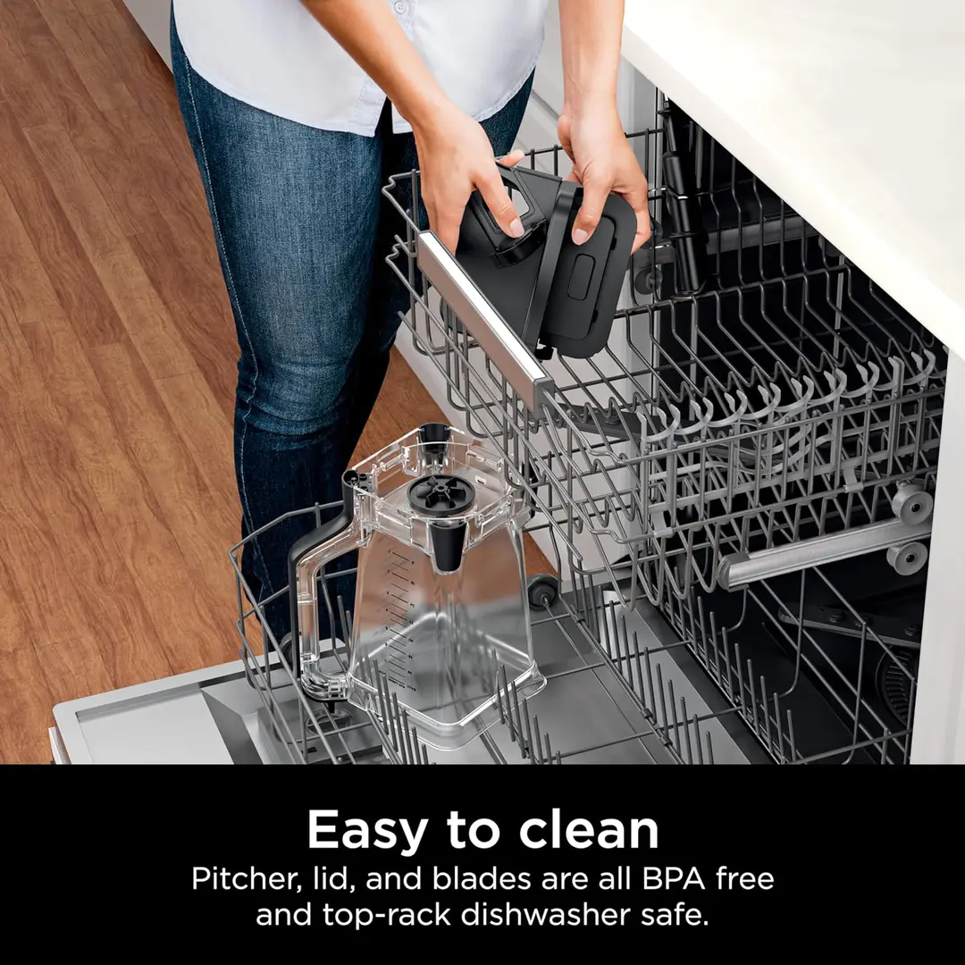 BL770 Mega Kitchen System, 1500W, 4 Functions for Smoothies, Processing, Dough, Drinks & More