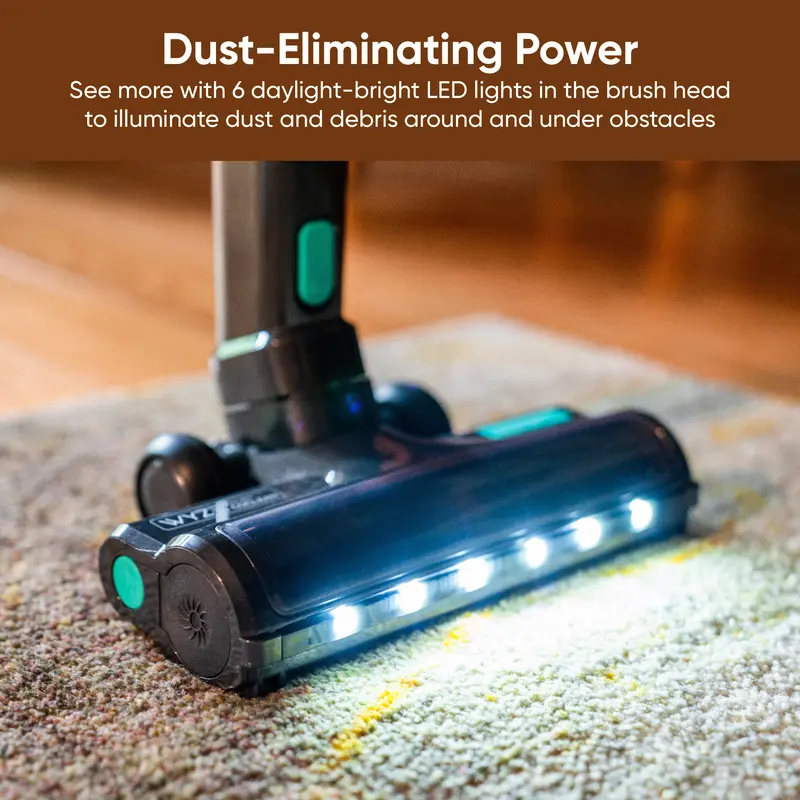 Wyze Cordless Vacuum S – Lightweight, Rechargeable Stick Vacuum with 20,000Pa Suction for Home, Car, and Floors