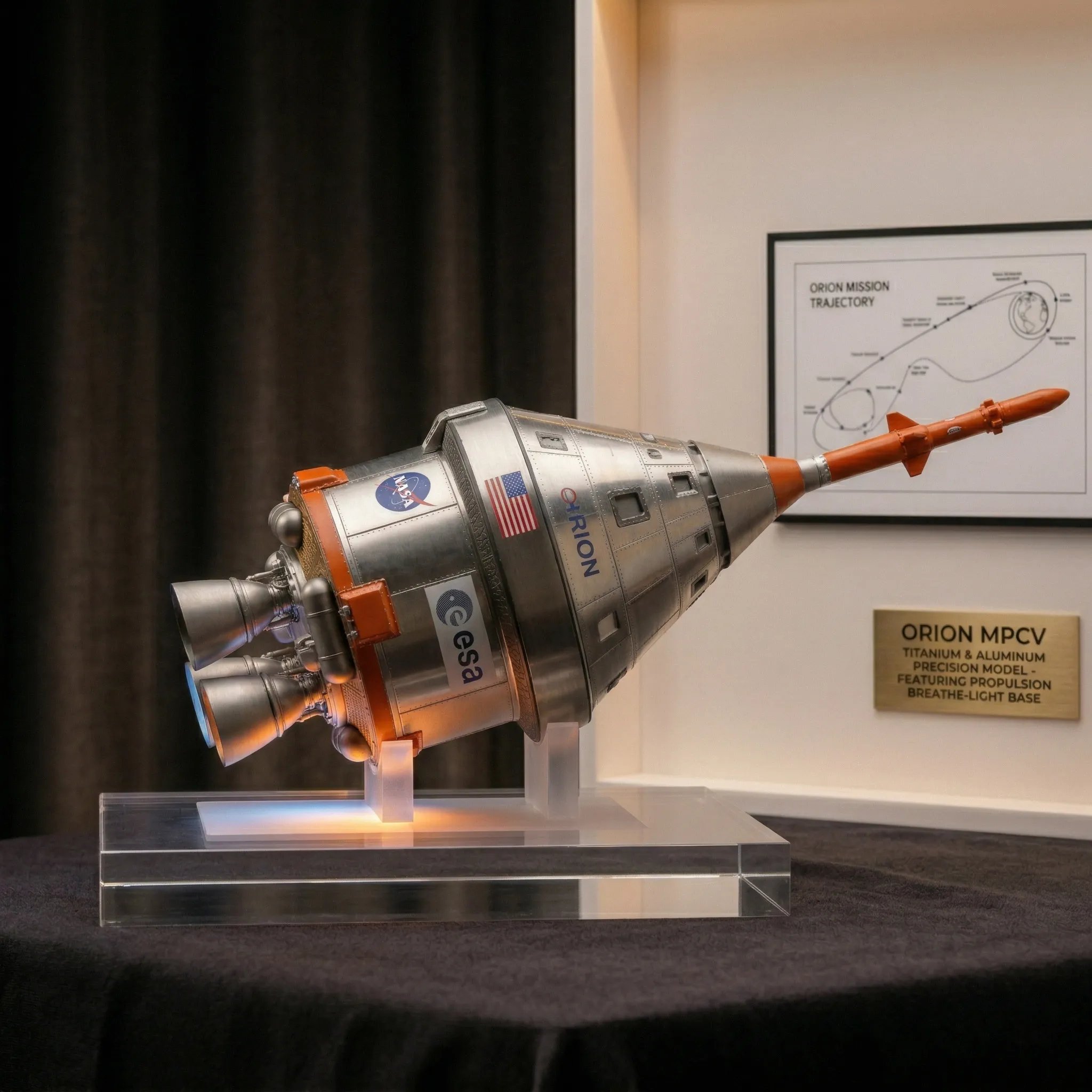 NASA Orion MPCV Precision Model