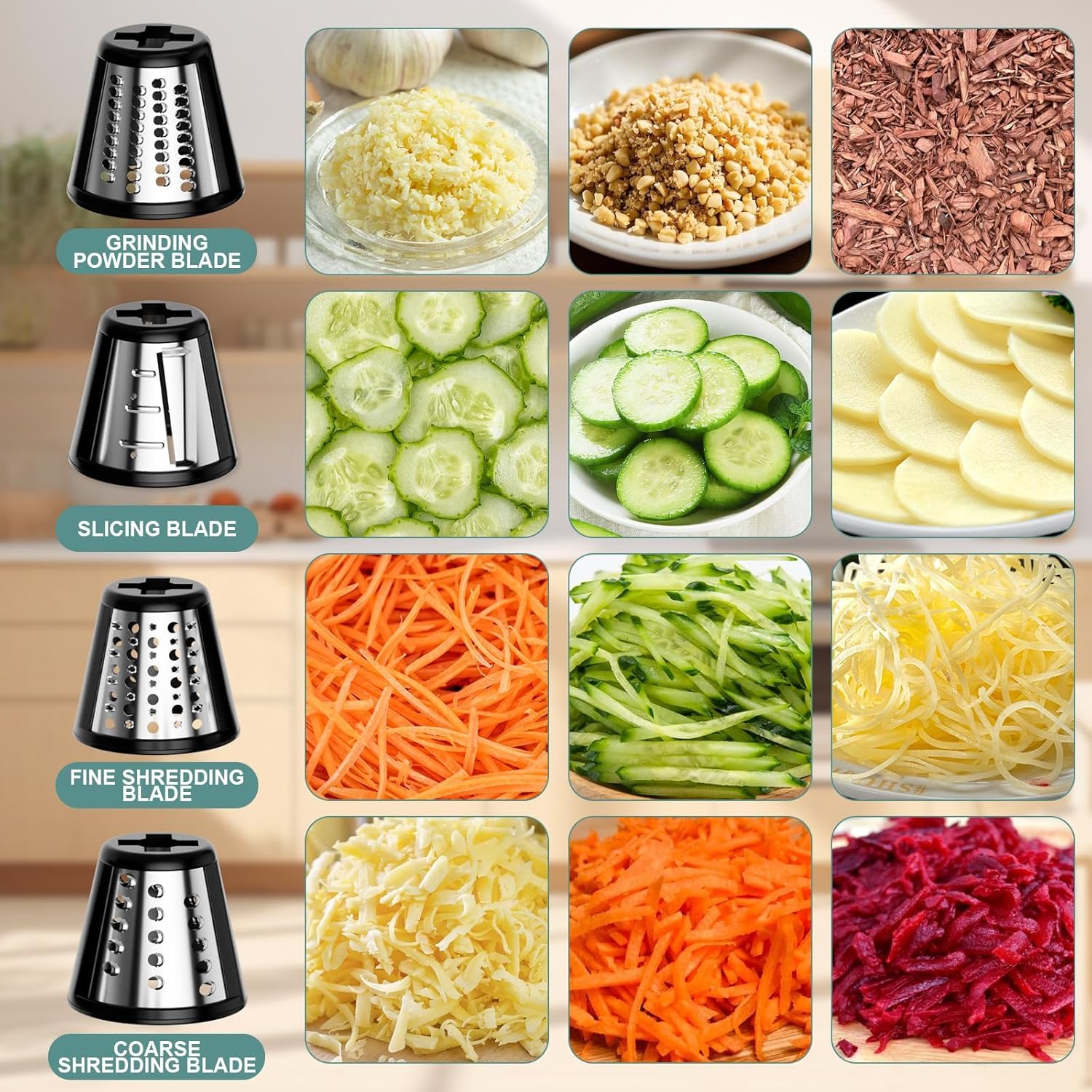 High-Quality Slicer Shredder Attachment for KitchenAid Stand Mixer