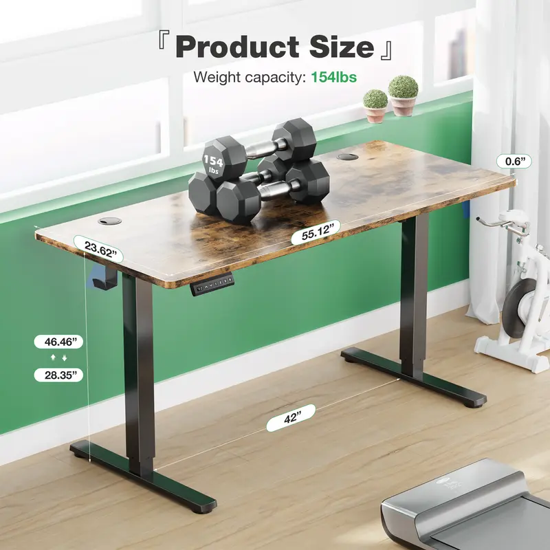 Electric Height Adjustable Standing Desk