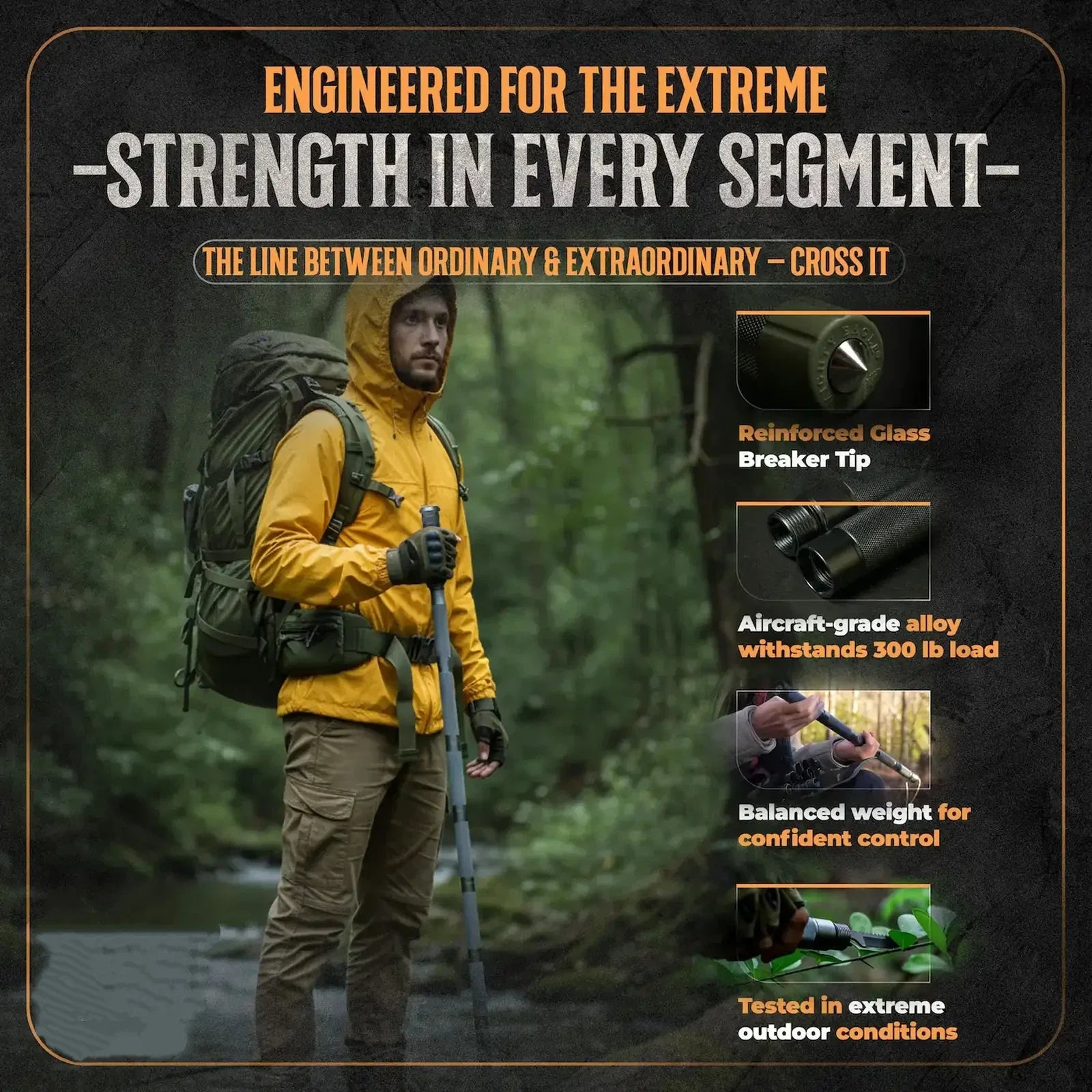 Pro Tactical Trekking Kit (5 Products Included)