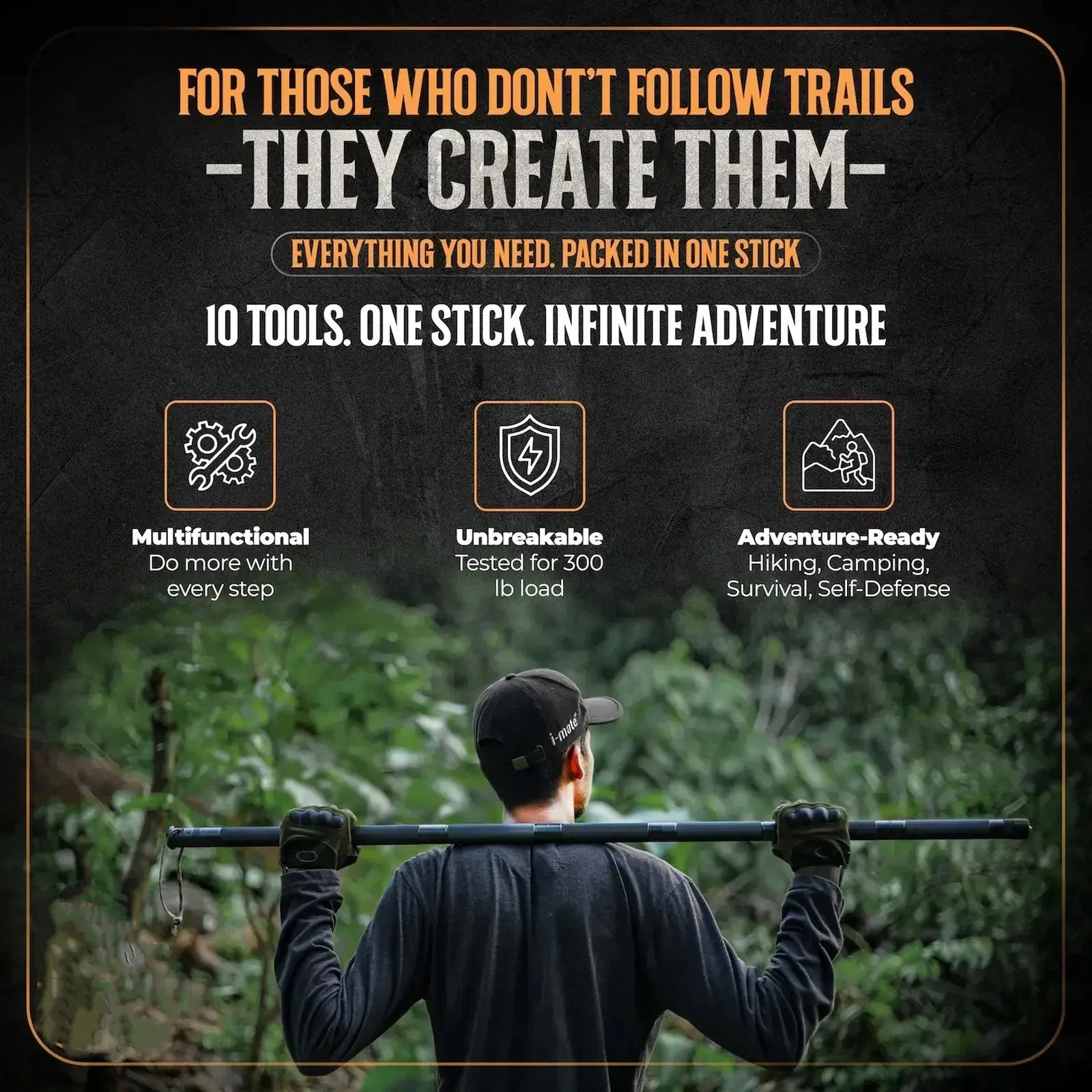 Pro Tactical Trekking Kit (5 Products Included)