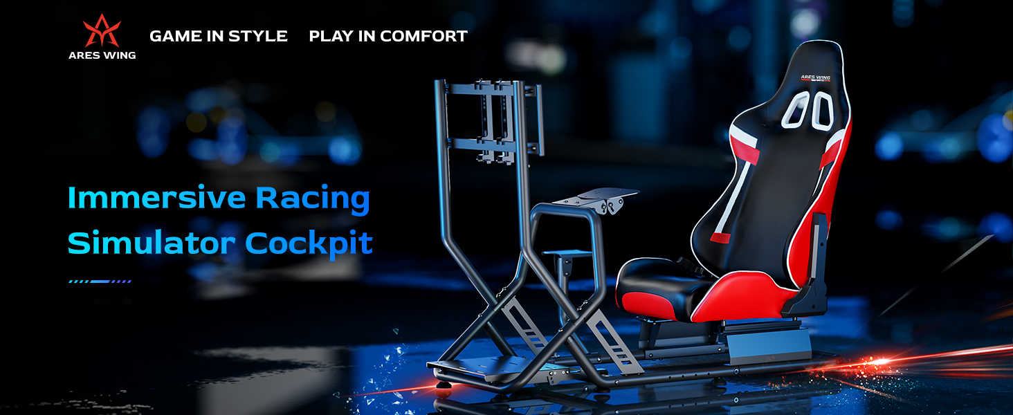 racing simulator cockpit