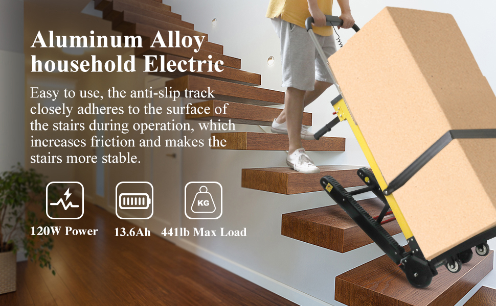 electric stair hand truck