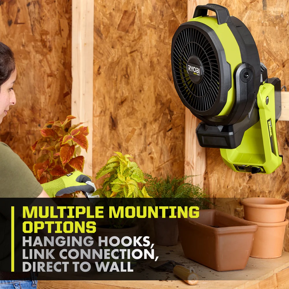 Hybrid 9-Inch Oscillating Fan