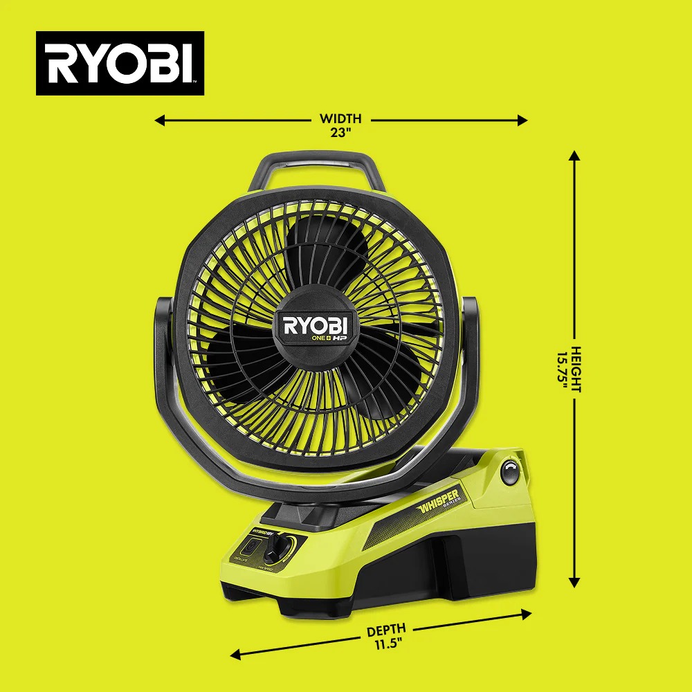 Hybrid 9-Inch Oscillating Fan