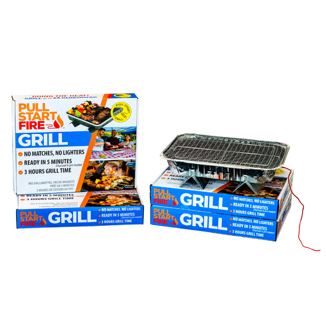 Pull Start Fire Grill