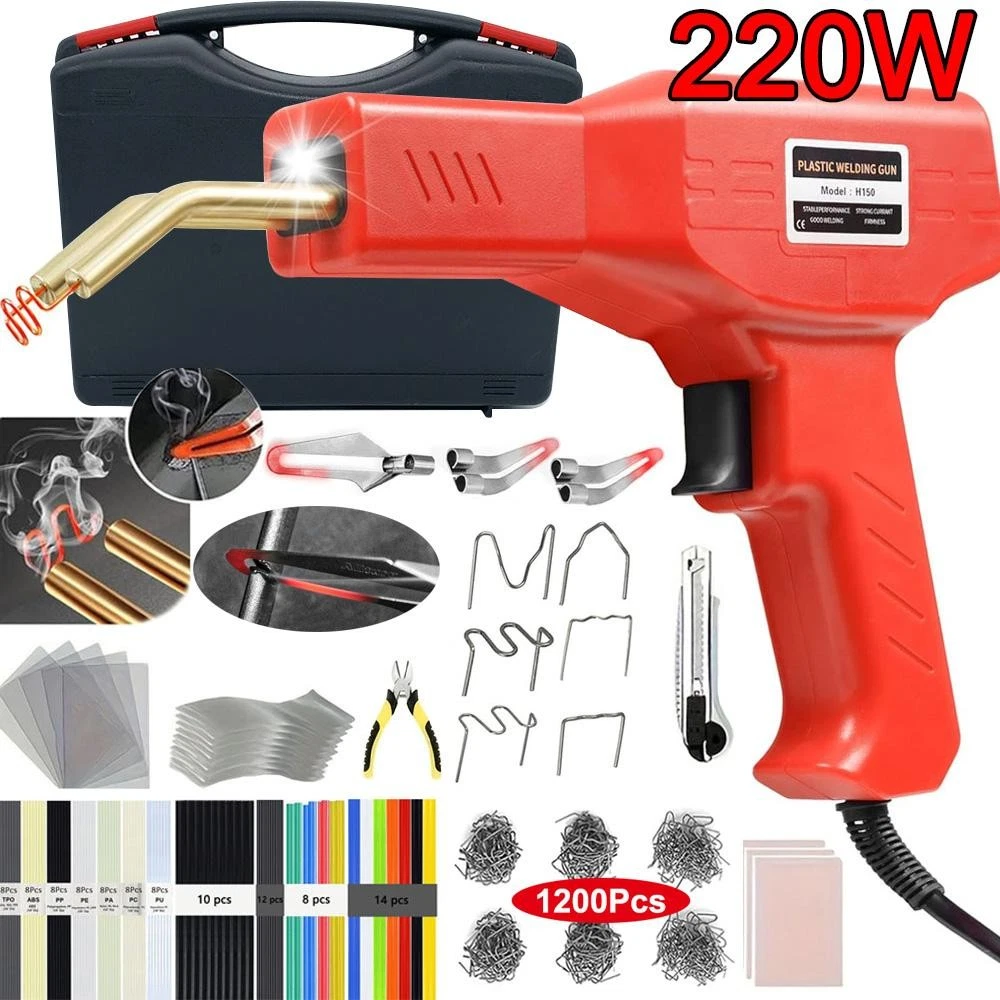 New Industrial-Grade 2-in-1 Plastic Welding Gun