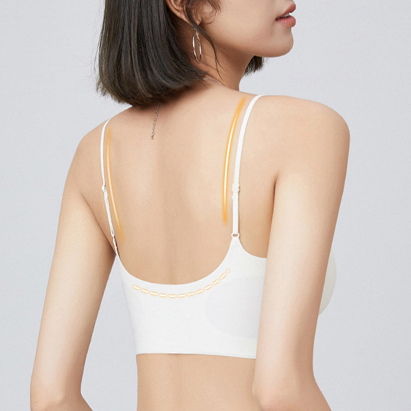 Women’s Breathable Wire-Free Seamless Push-Up Bra