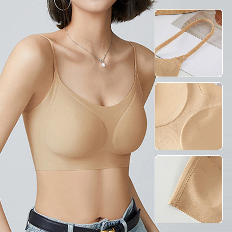 Women’s Breathable Wire-Free Seamless Push-Up Bra