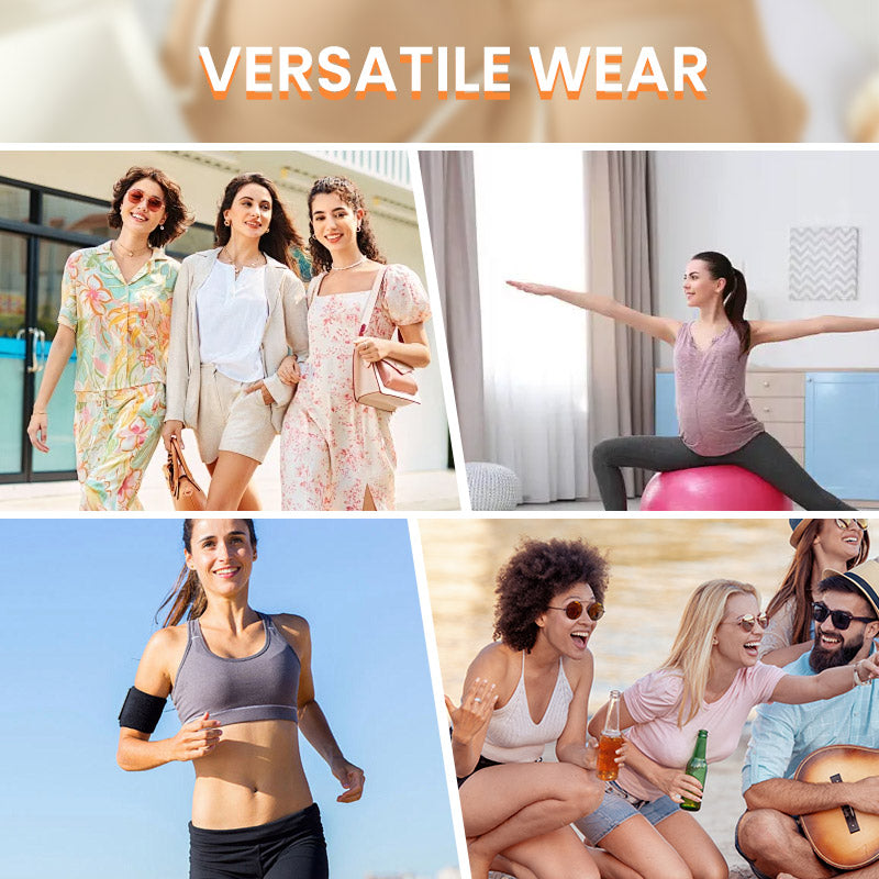 Women’s Breathable Wire-Free Seamless Push-Up Bra