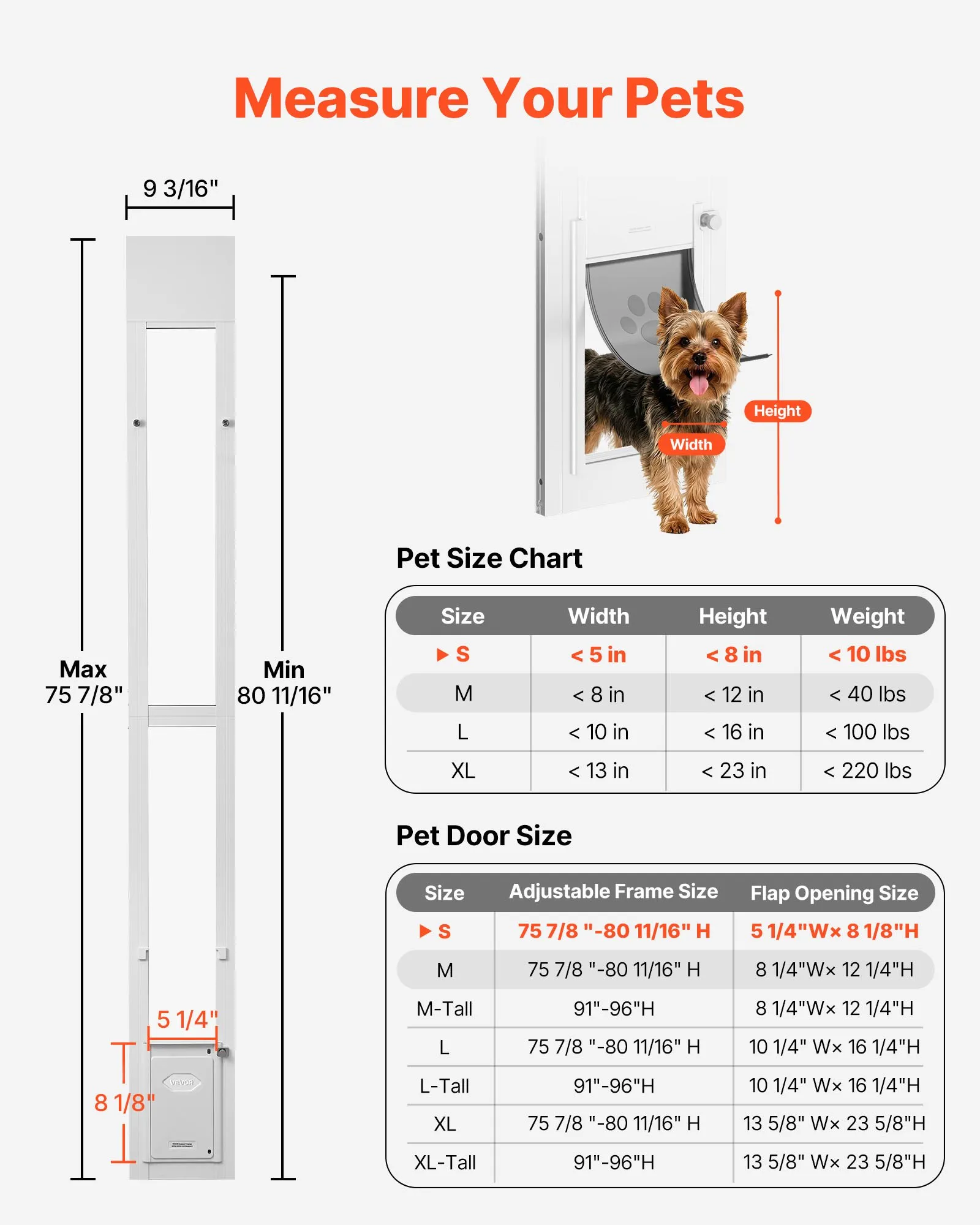 Dog Door for Sliding Glass Door