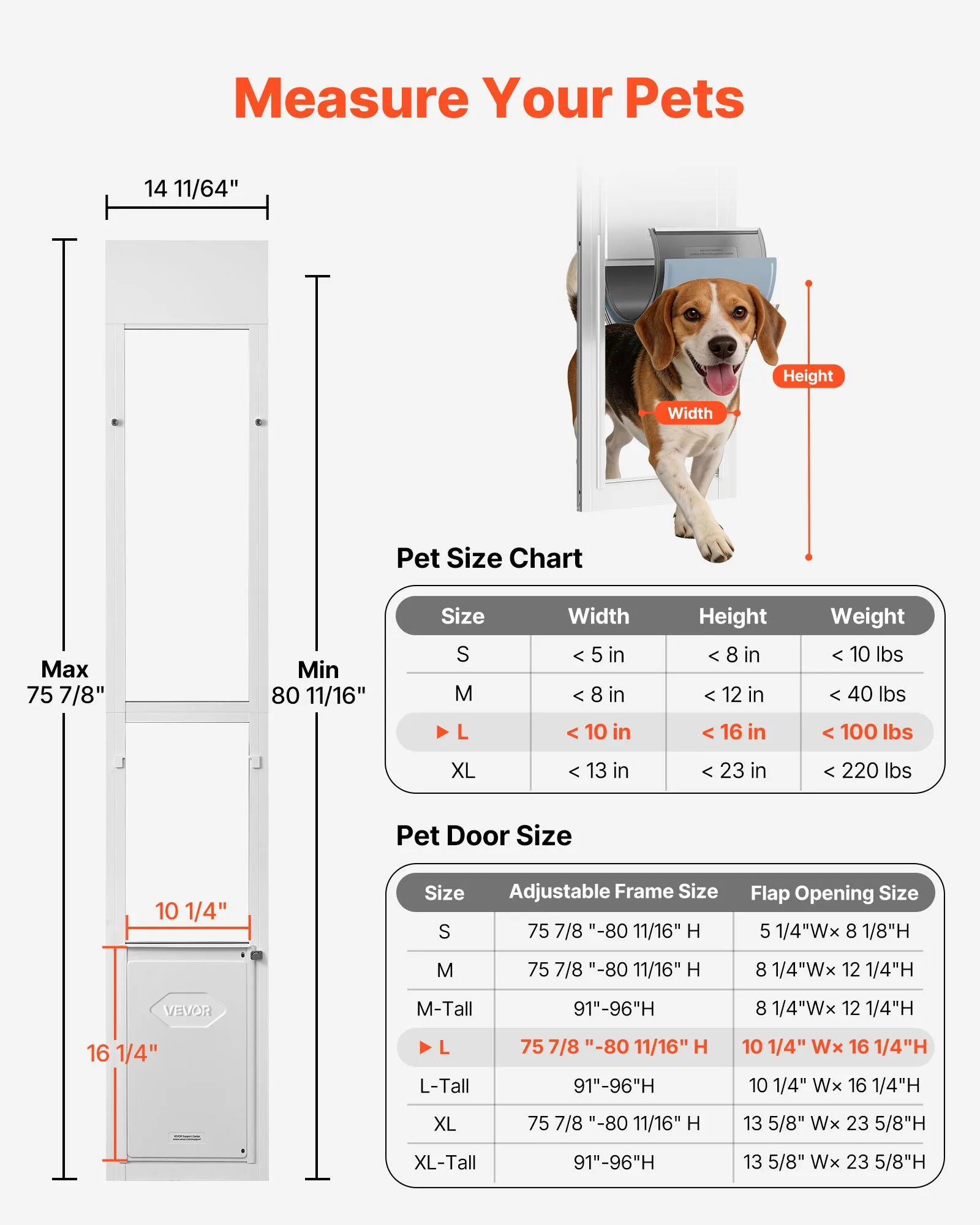 Dog Door for Sliding Glass Door