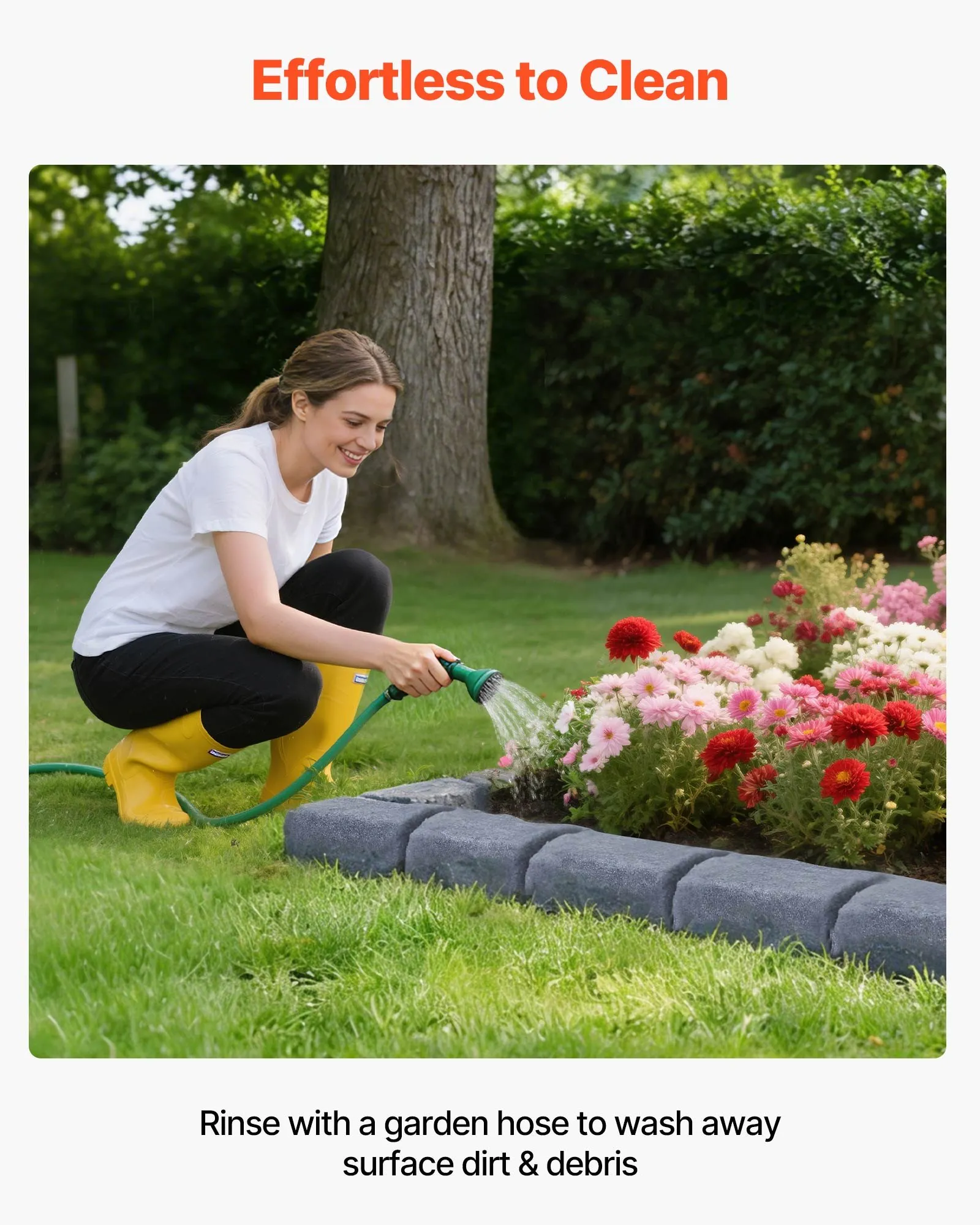 Faux Stone Landscape Edging