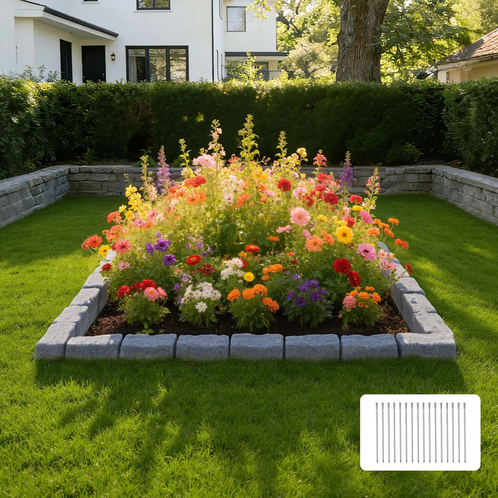 Faux Stone Landscape Edging