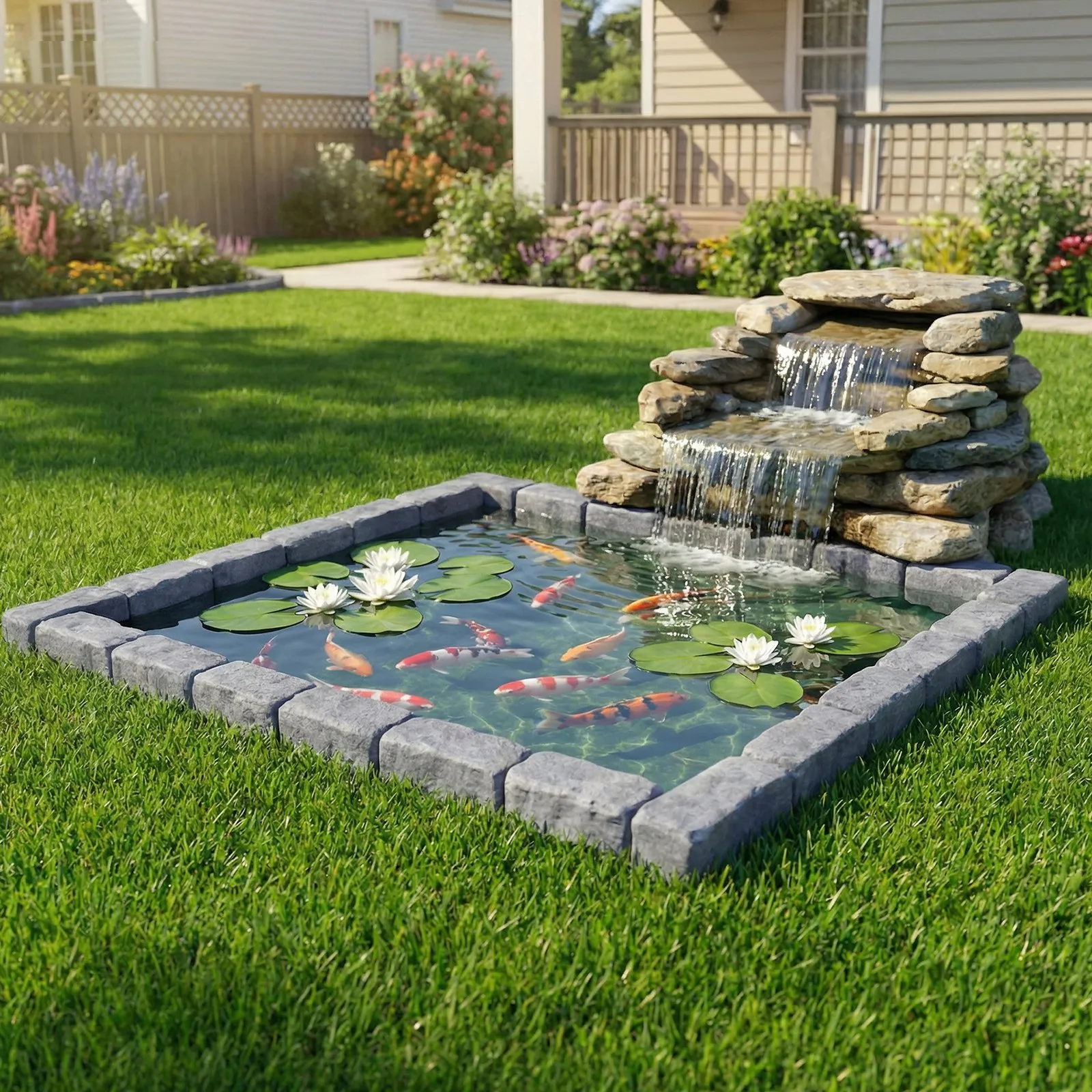 Faux Stone Landscape Edging