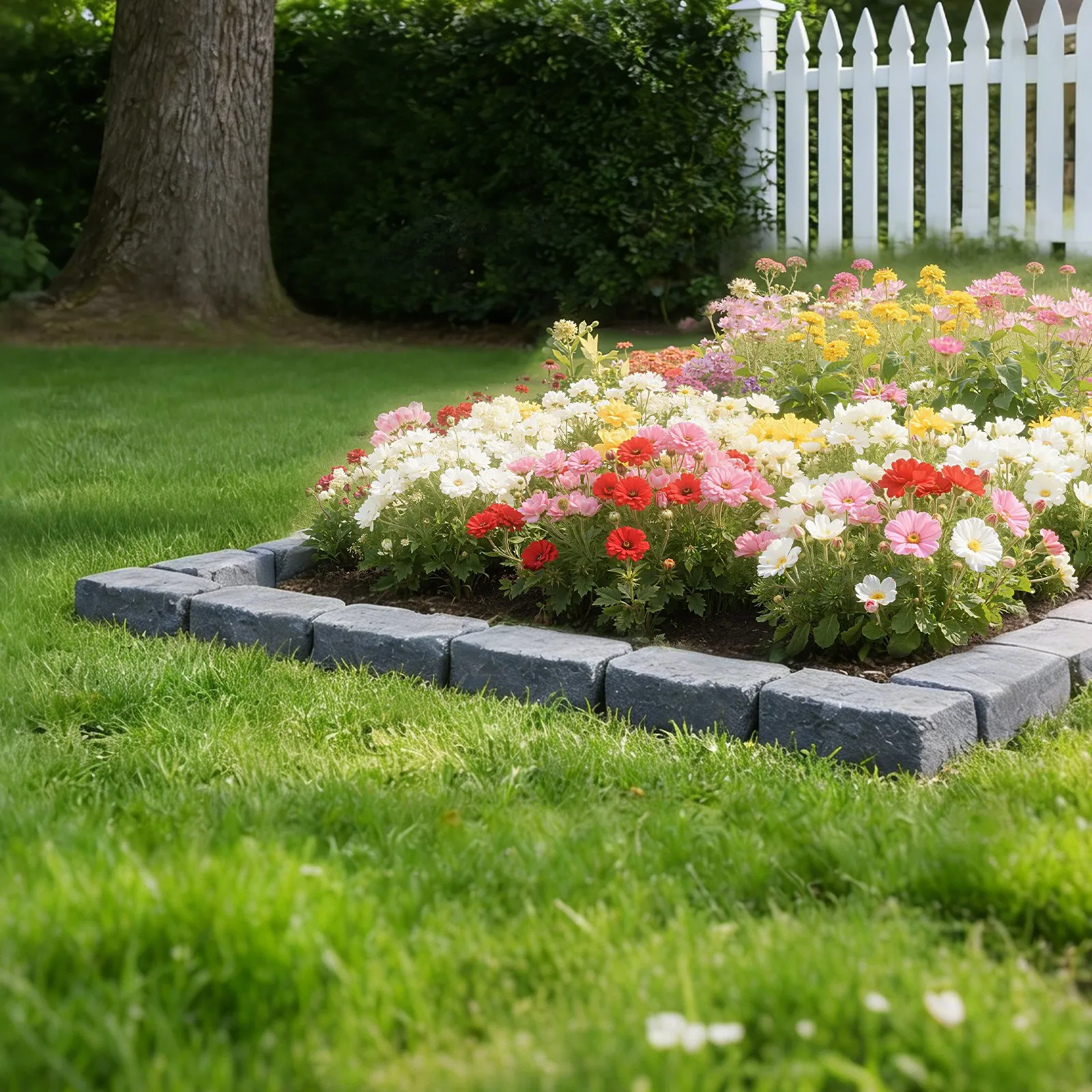 Faux Stone Landscape Edging