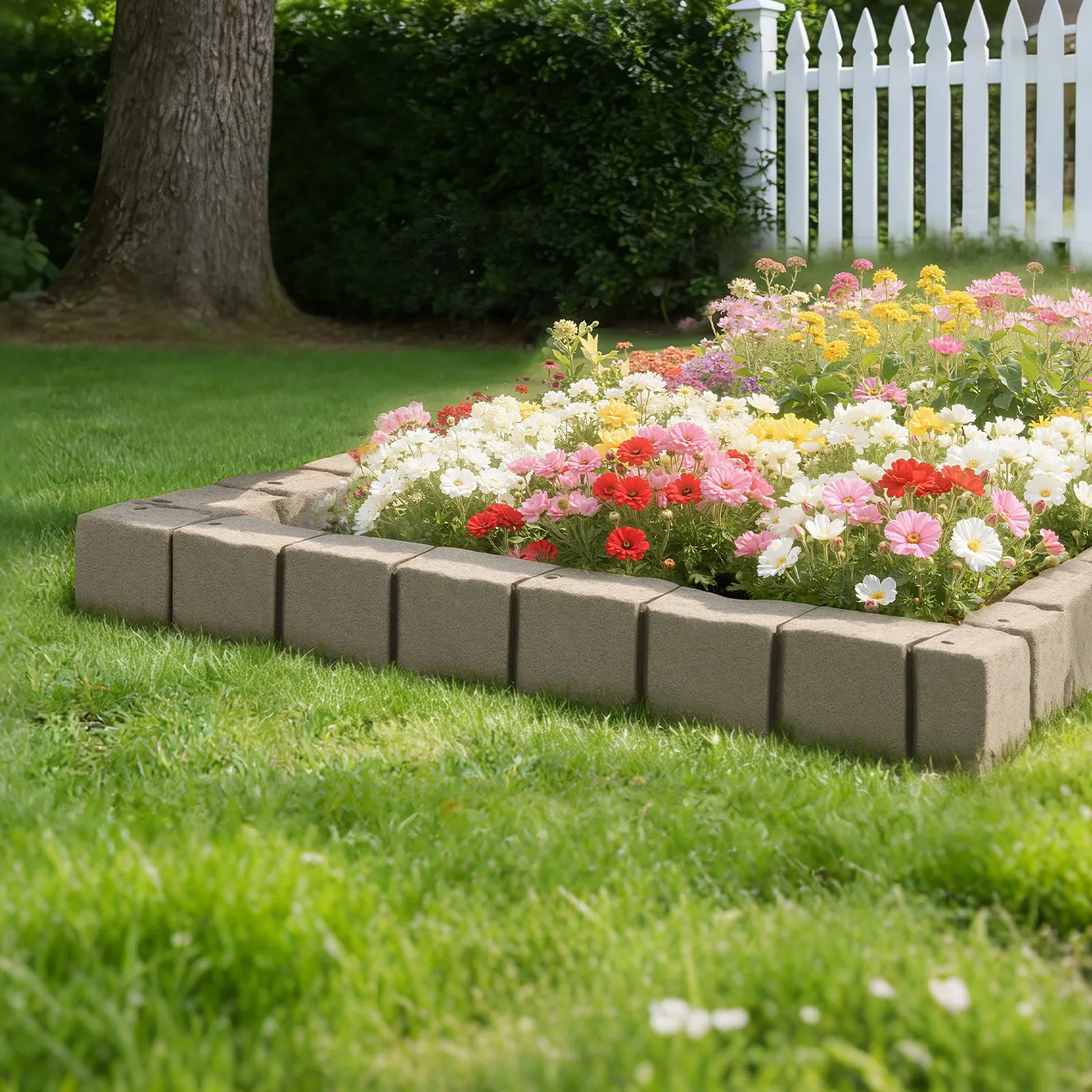 Faux Stone Landscape Edging