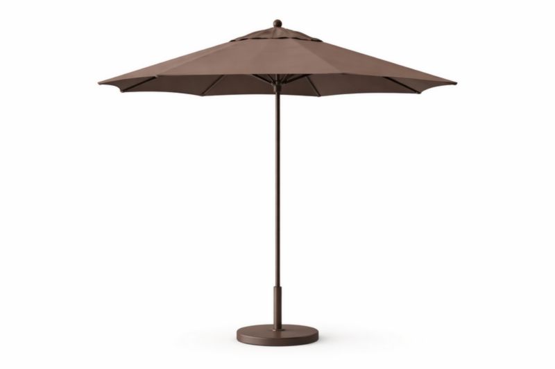 Parasol rond en polyester et aluminium diamètre 300 cm