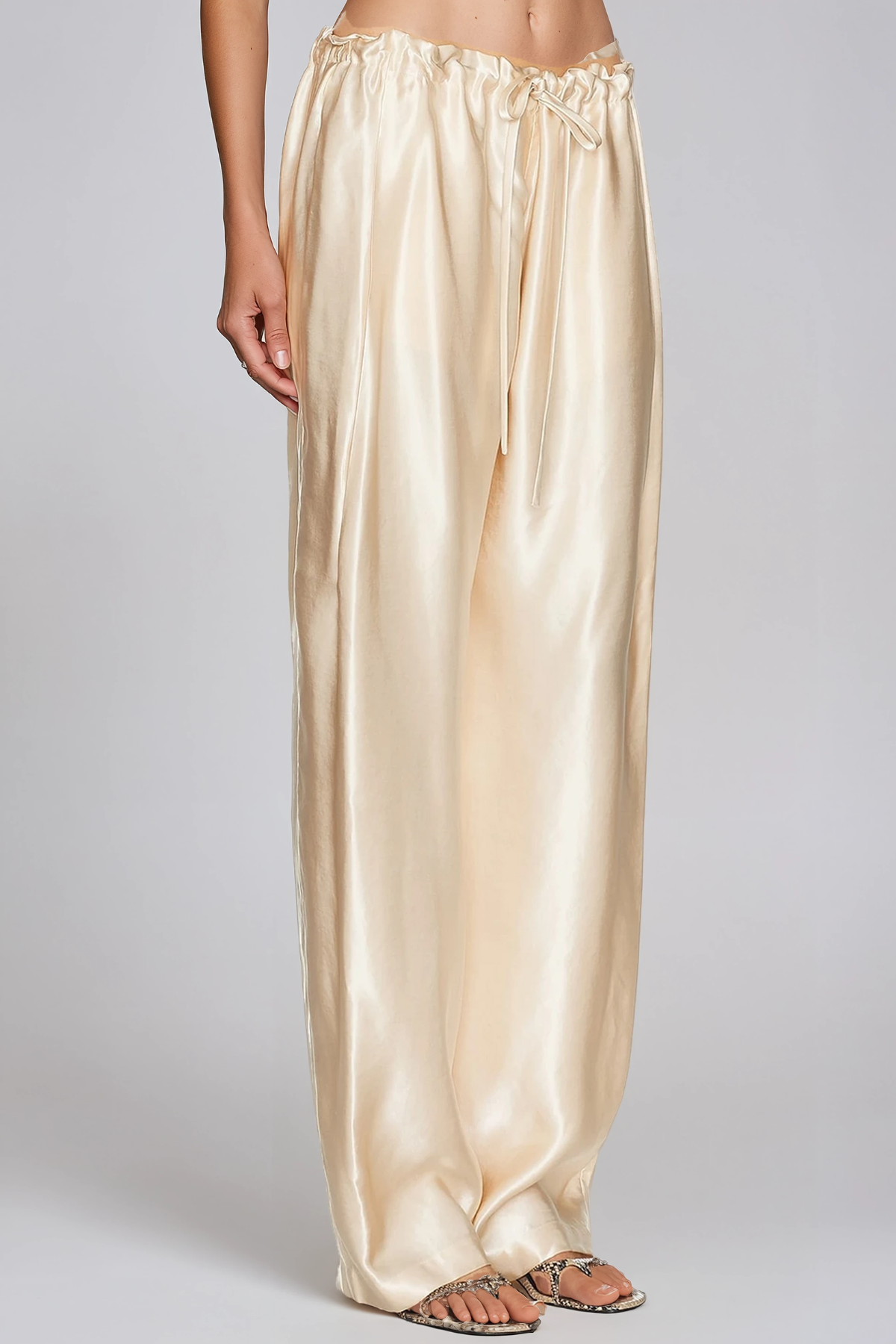 Hermokrates Spaghetti Ruffle Pants Set