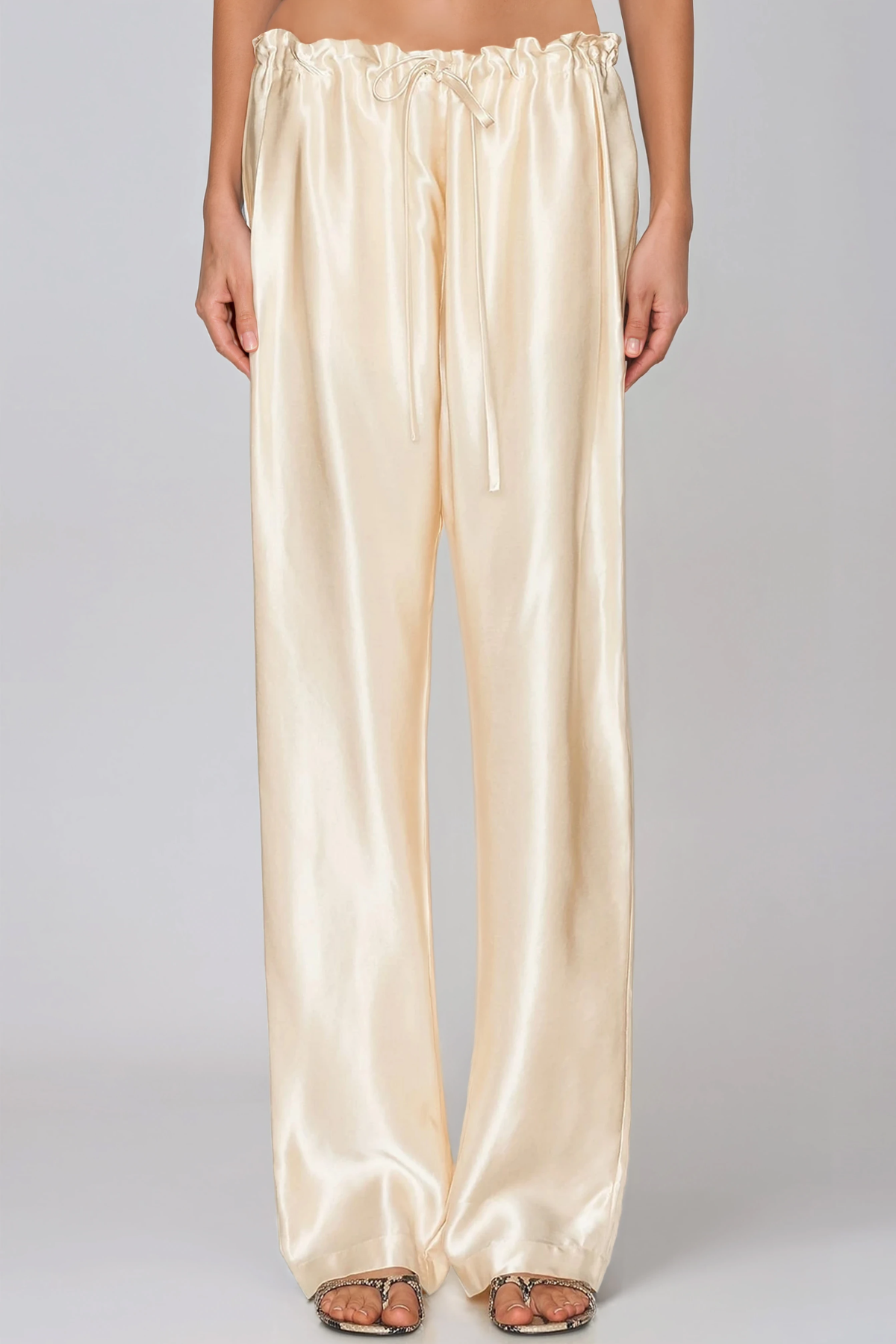 Hermokrates Spaghetti Ruffle Pants Set