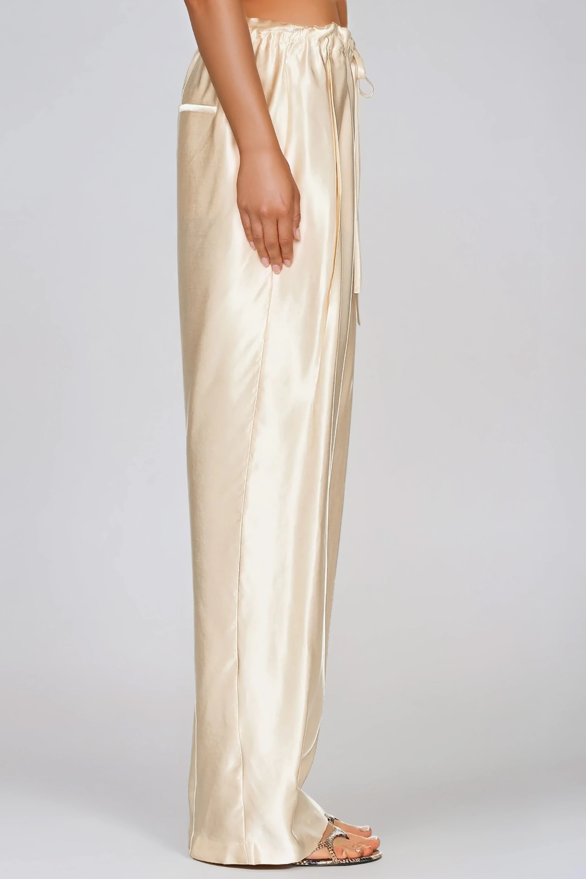 Hermokrates Spaghetti Ruffle Pants Set