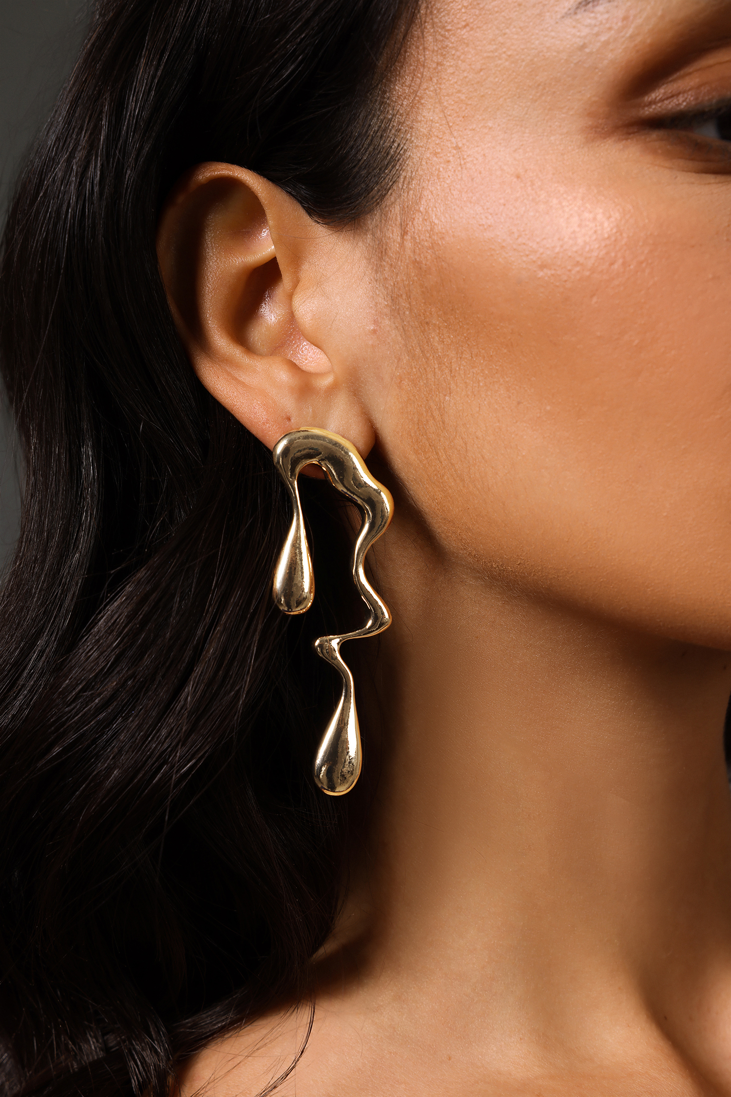 Bowma Irregularity Water Drop Earrings
